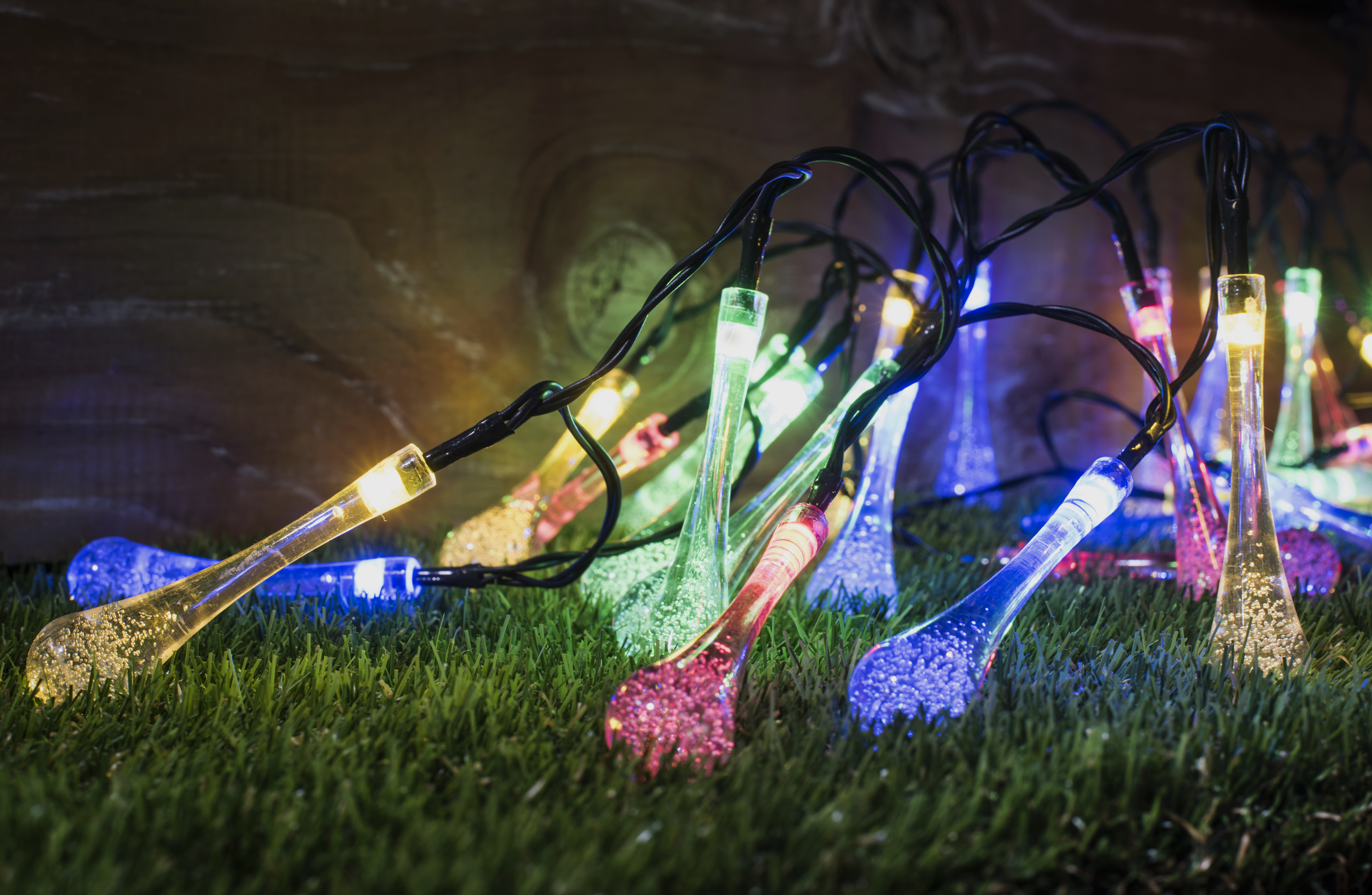 Guirnalda solar exterior LED RGB con sensor crepuscular Enif IP65 8h. autonomía - 3