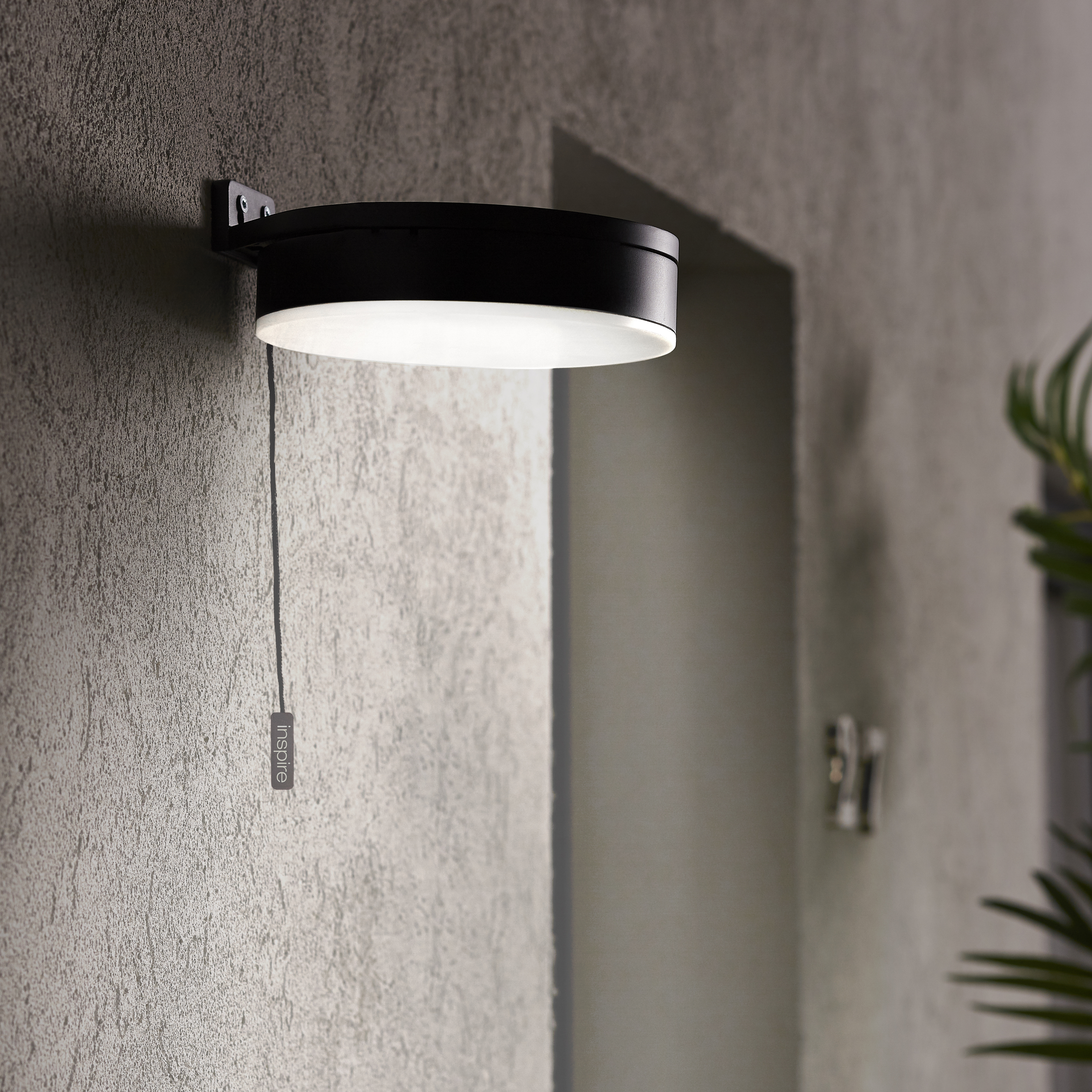 Candeeiro de parede exterior led solar Kampala 250lm Inspire - 3