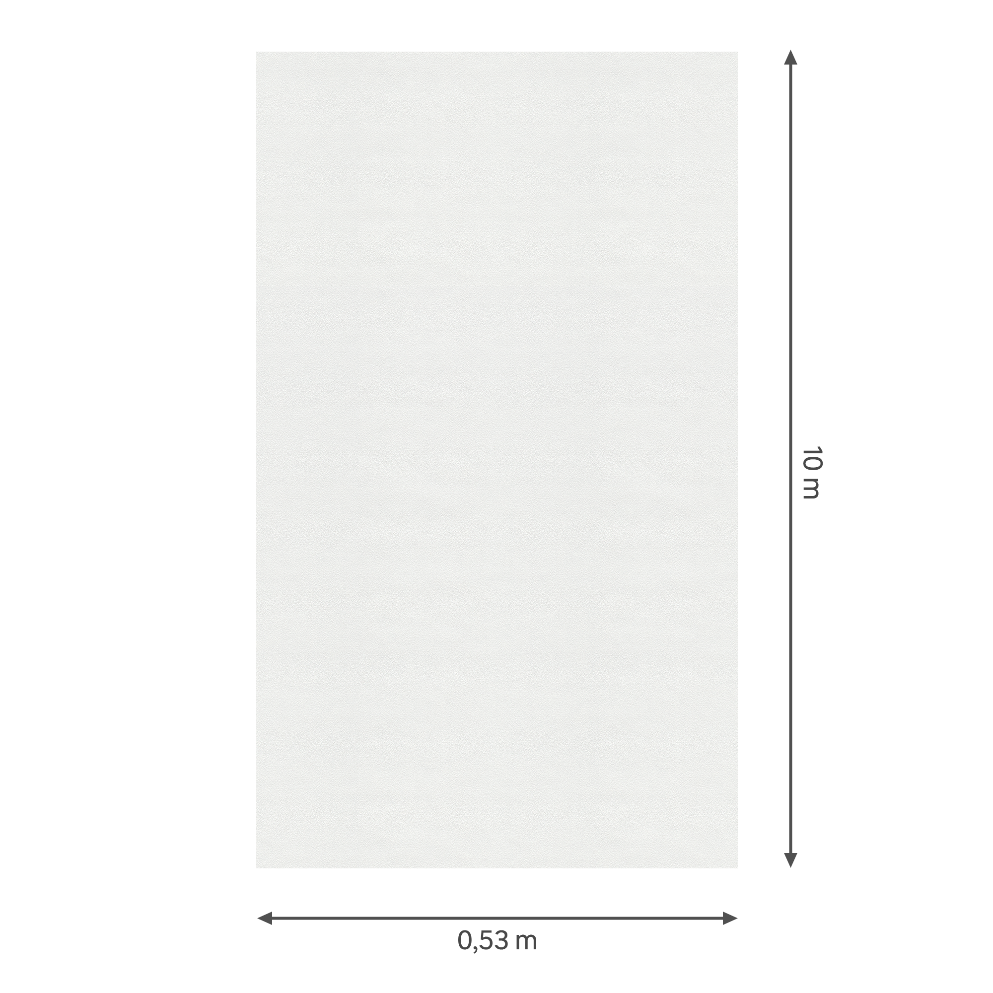 Papel pintado vinilo aplicación cola en pared Liso Efecto pintura pablo blanco  INSPIRE 53cmx10.05m limpìeza con paño húmedo - 5