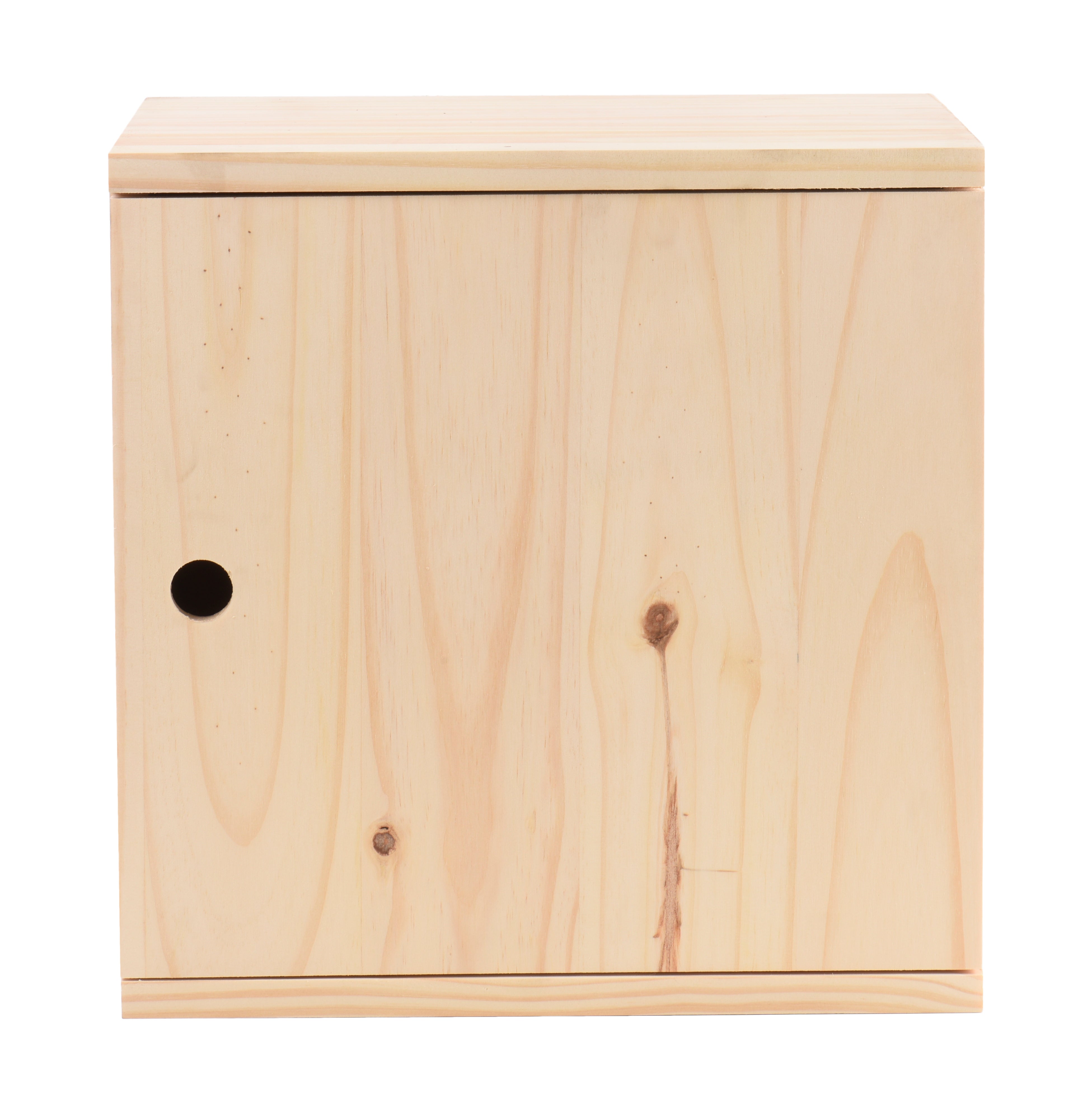 Cajonera de madera  de 36x36x30cm y capacidad l - 3