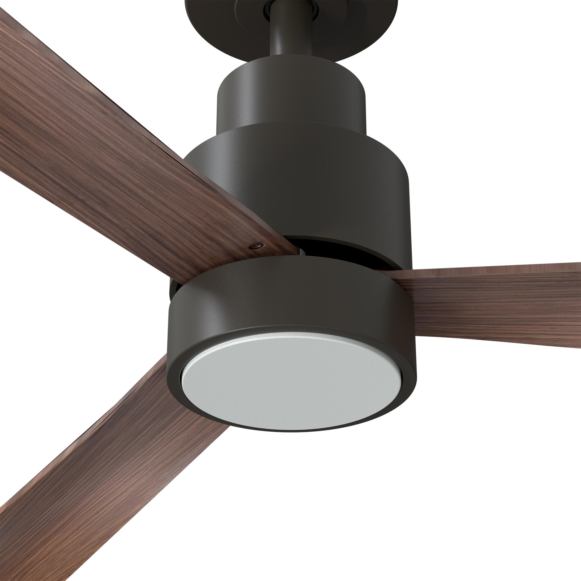 Ventilador de techo con luz silencioso DC Arte Confort Misi marrón 132 cm - 8