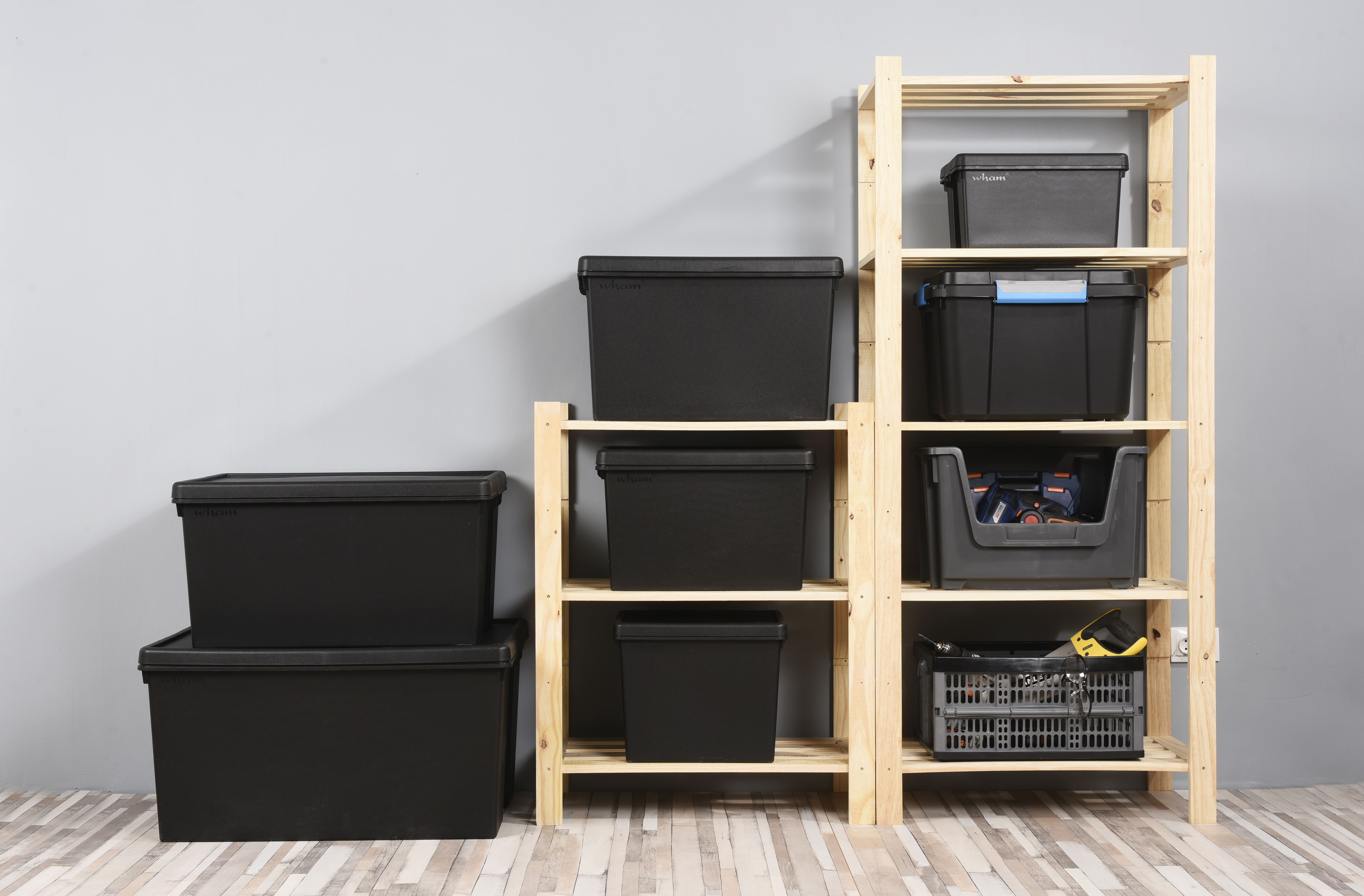 Caixa de arrumação BAMBOX RECICLADA 31X29X38CM 24L - 5