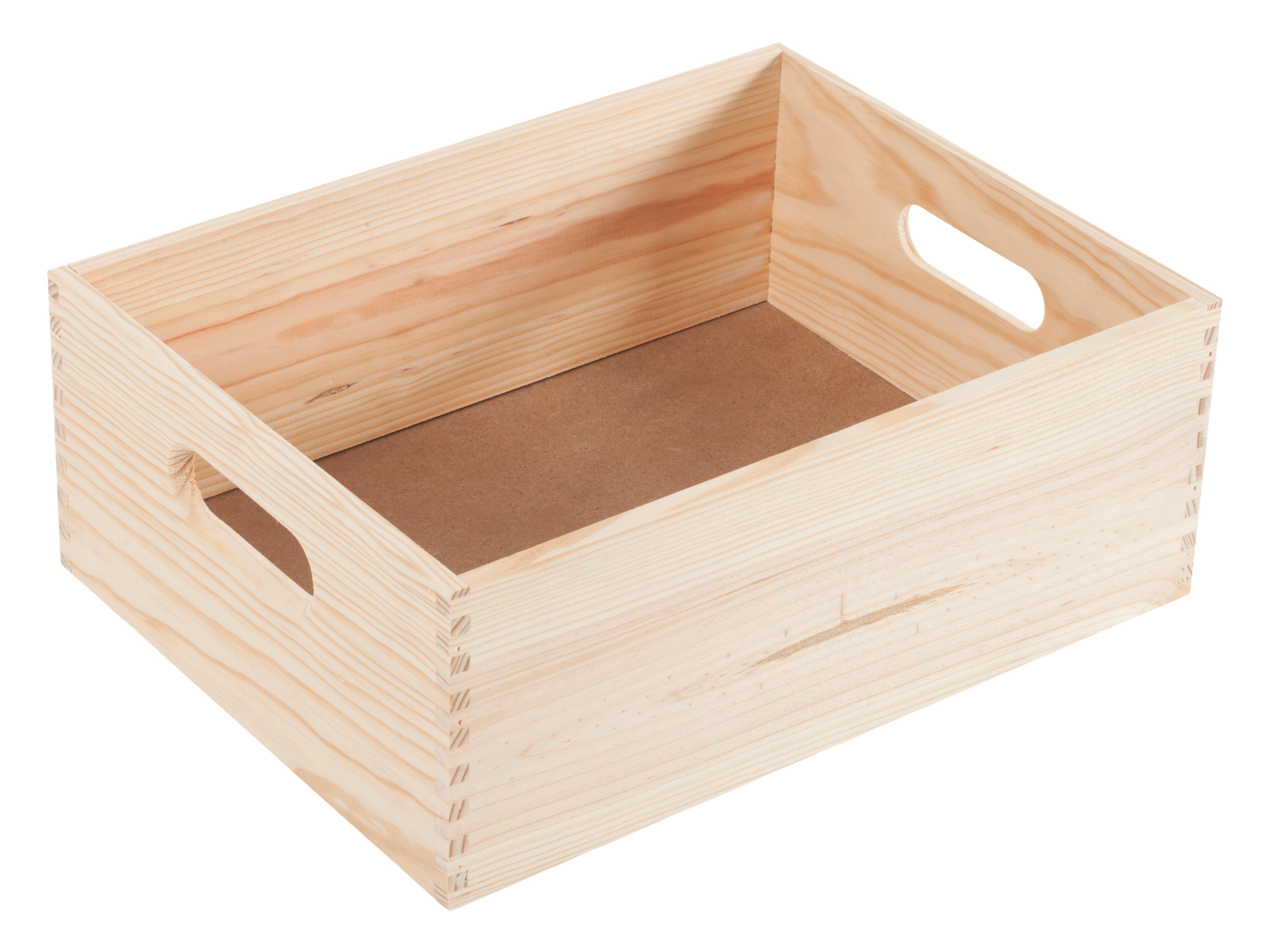 Caja Multiuso de madera con Tapa Corrediza Nº2 Fime