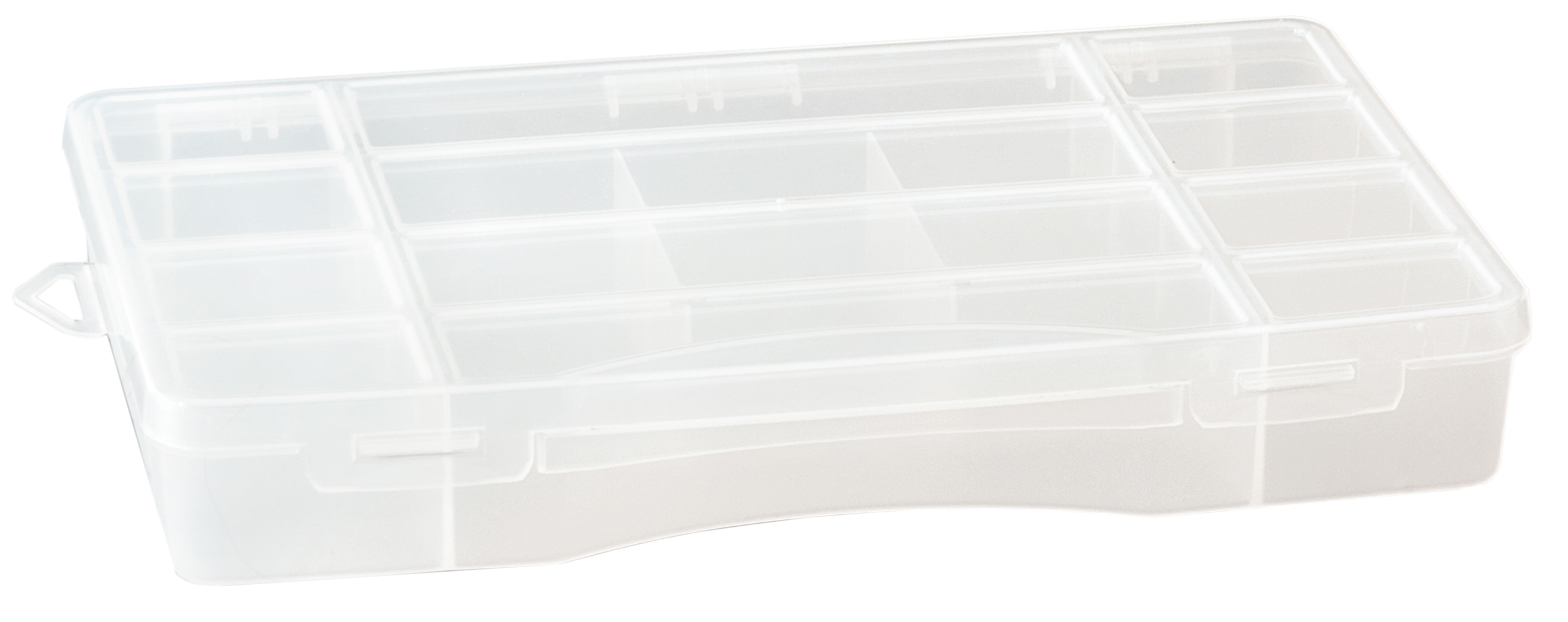 Caixa organizadora com 16 divisórias plástico 5x30x20 cm Tayg 300-16 - 3