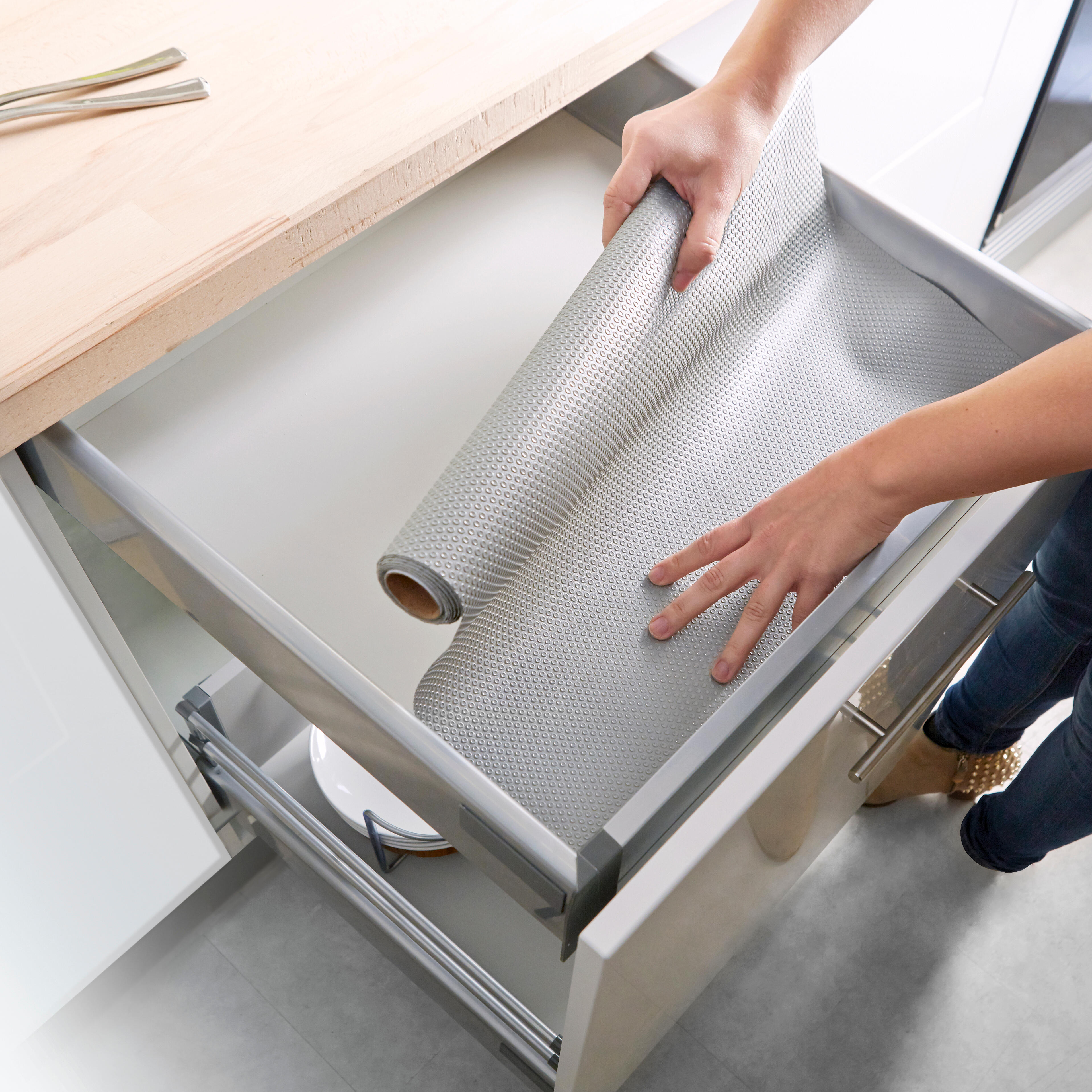 Rolo de proteção 150X50 cm cinza - 3