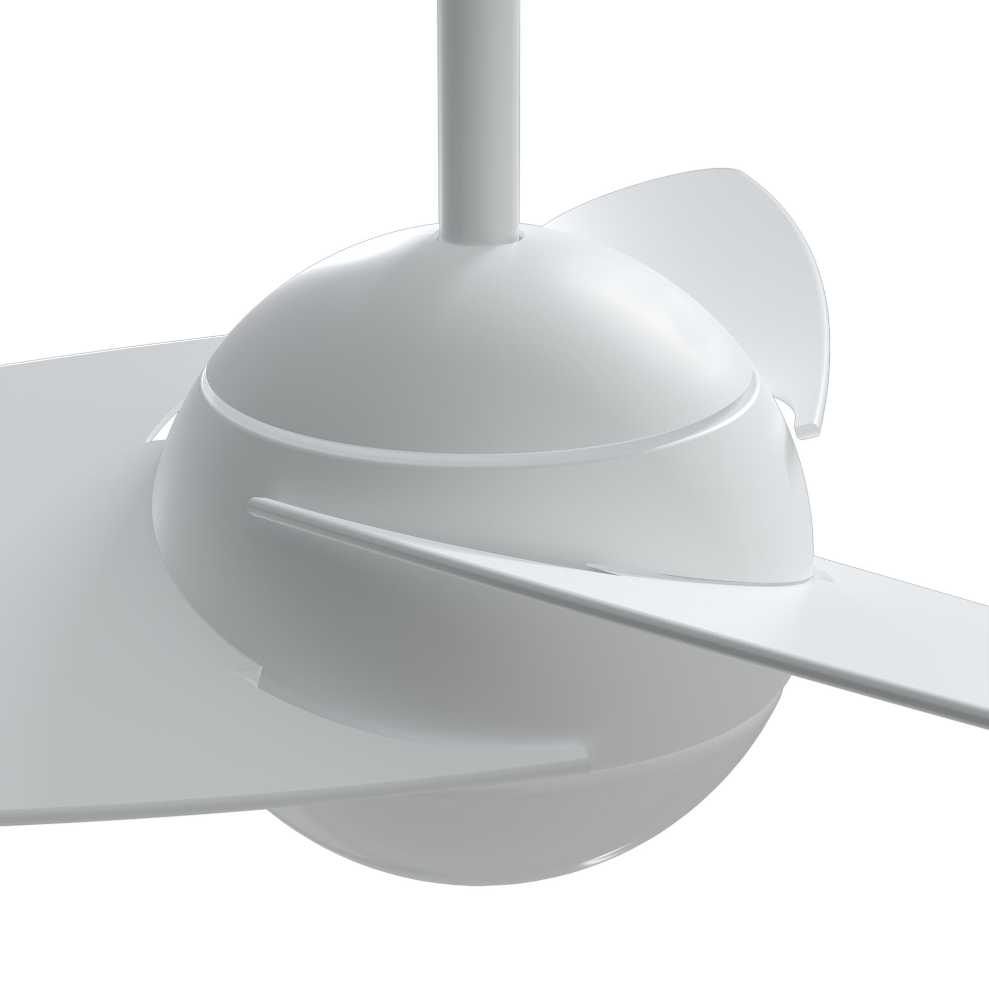 Ventilador de techo con luz motor DC Cacela blanco - 7