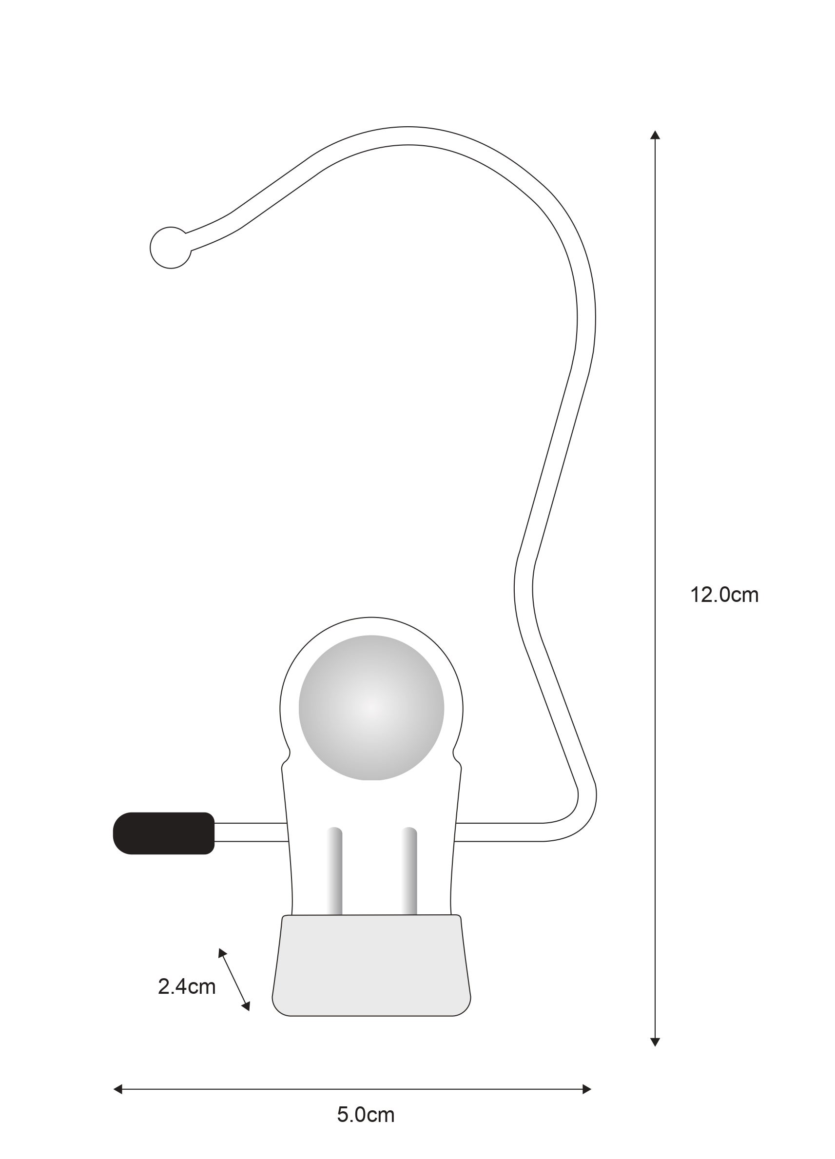 Cabide SPACEO COM PINÇA - 5