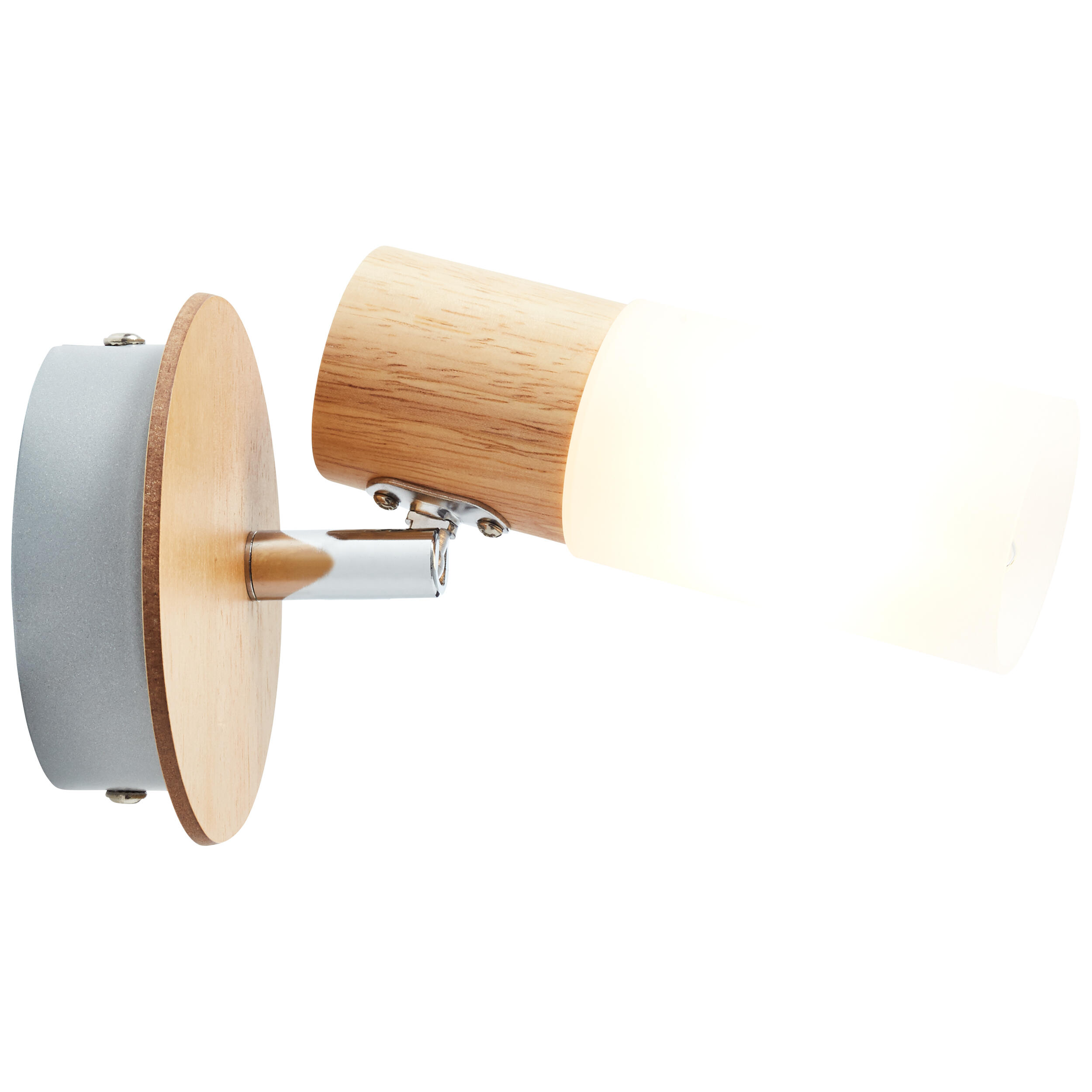 Foco decorativo sem lâmpada Babsan Brilliant E14 1 luz fosco bege - 6