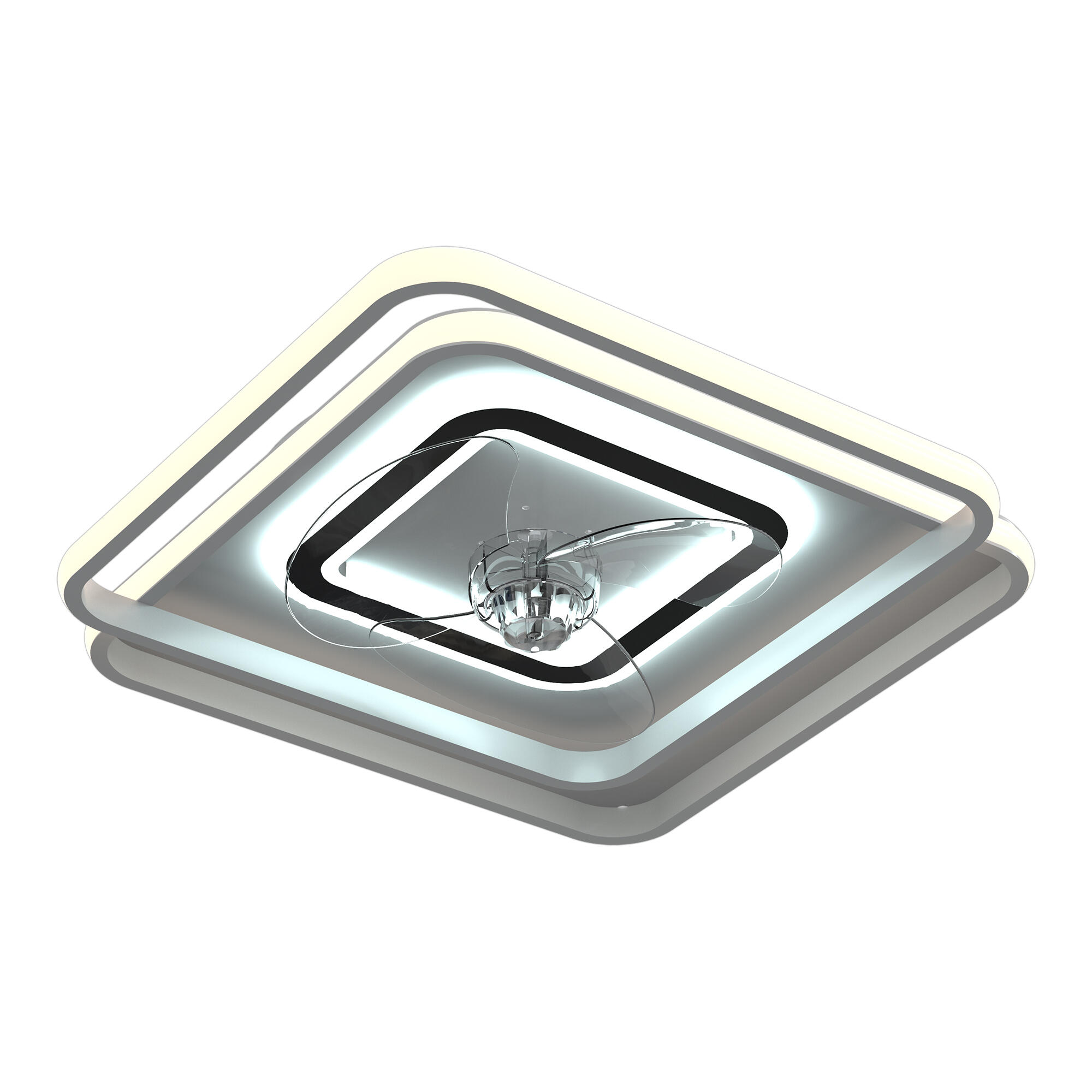 Ventoinha de teto 48.8cm 60W DC branco Altea - 16