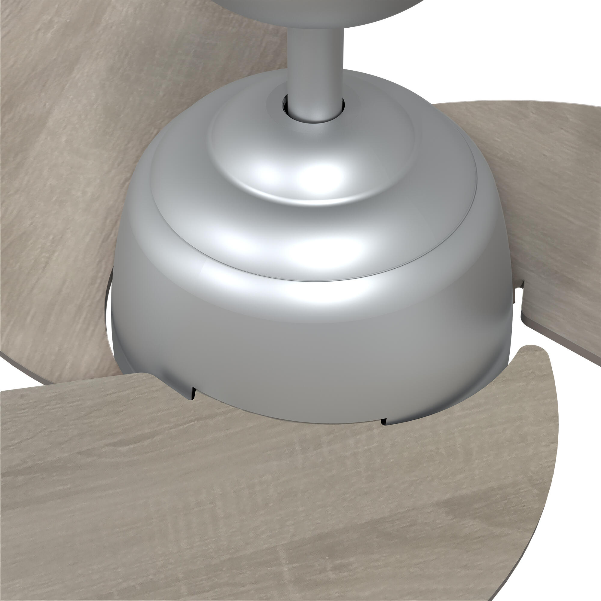 Ventilador de techo con luz motor DC Azores plata - 7