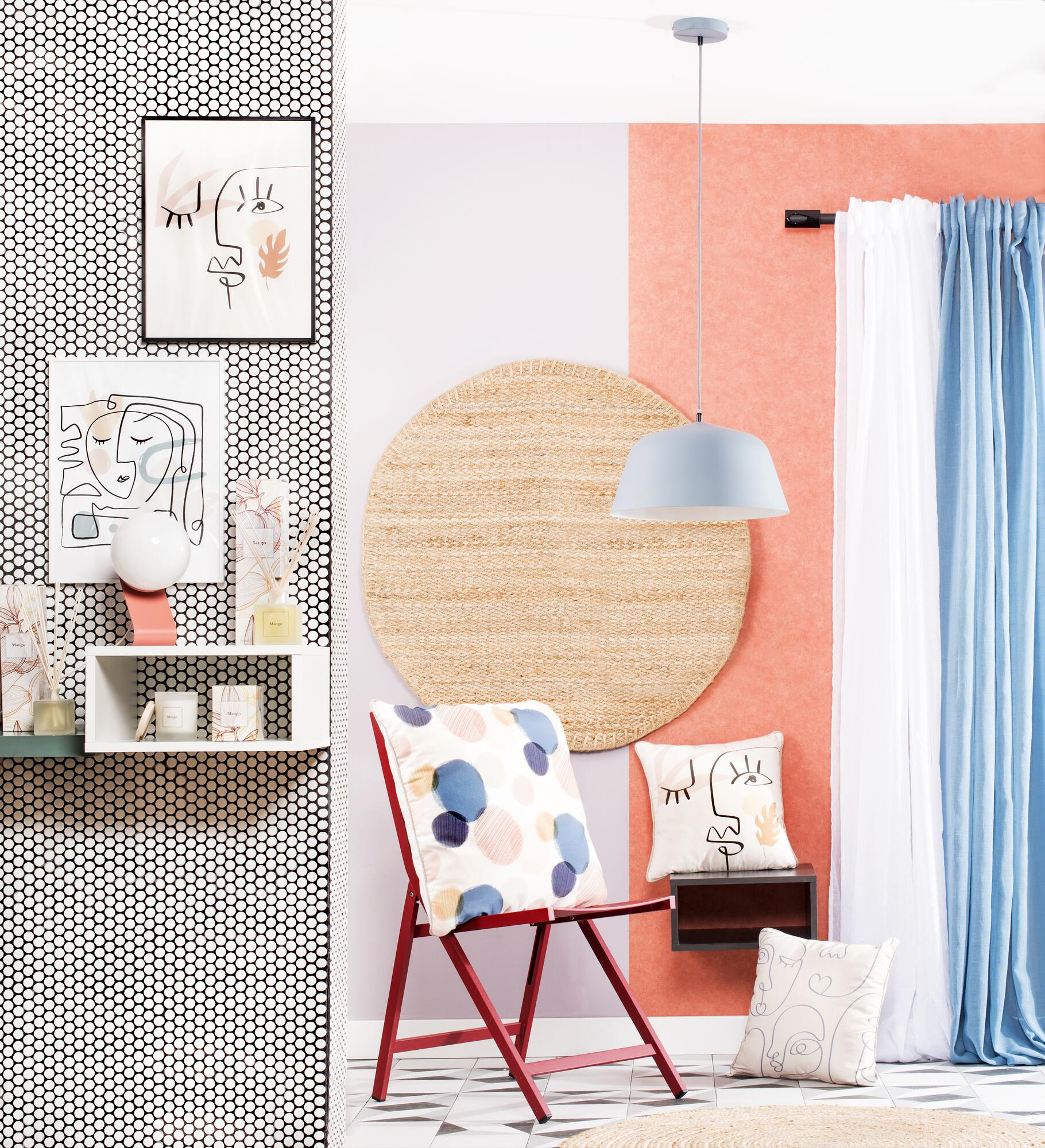 Cortinado fita e/ou presilha Abby 200x280cm branco Inspire - 16