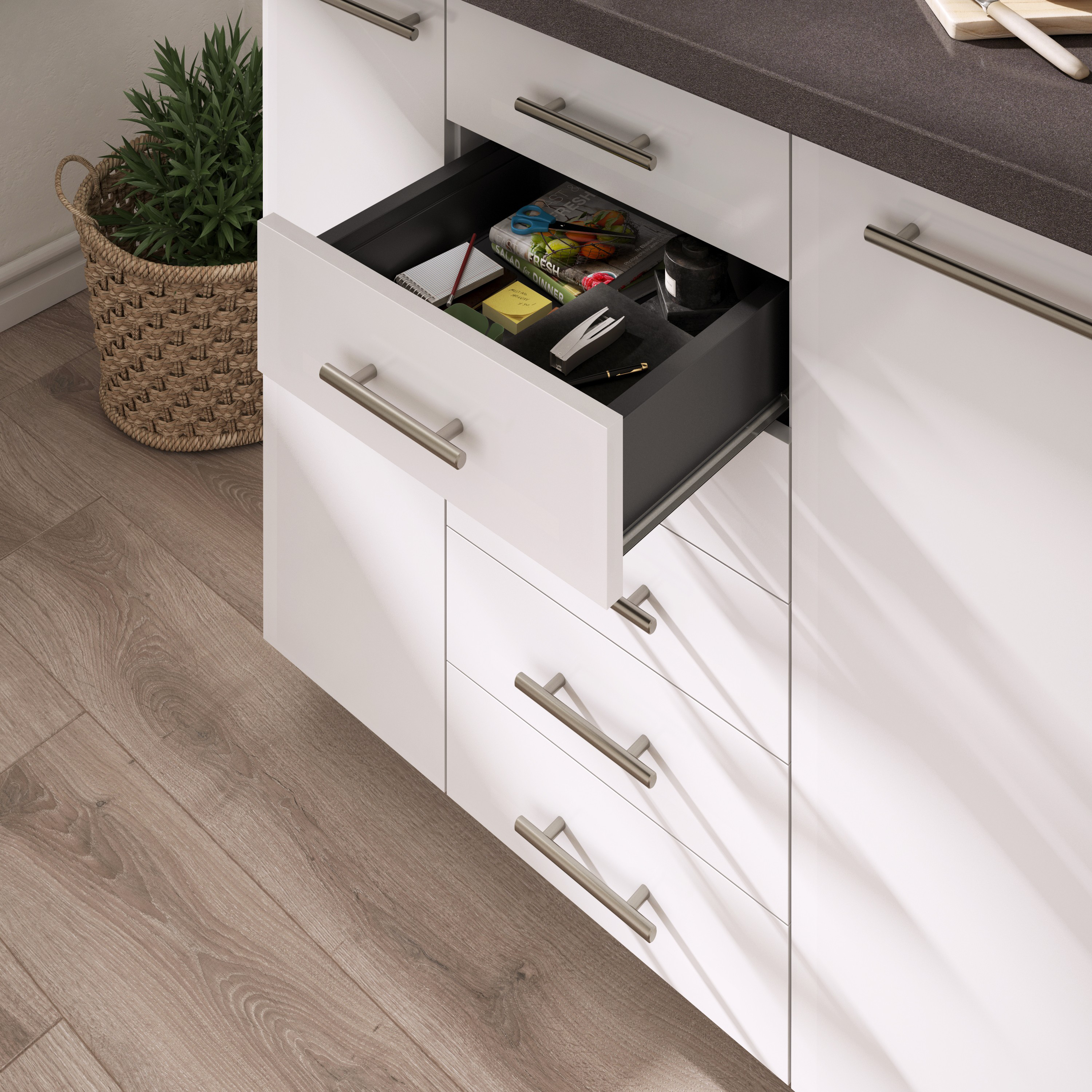 Kit de cajón para armario de cocina de 40 cm F35 cm - 3