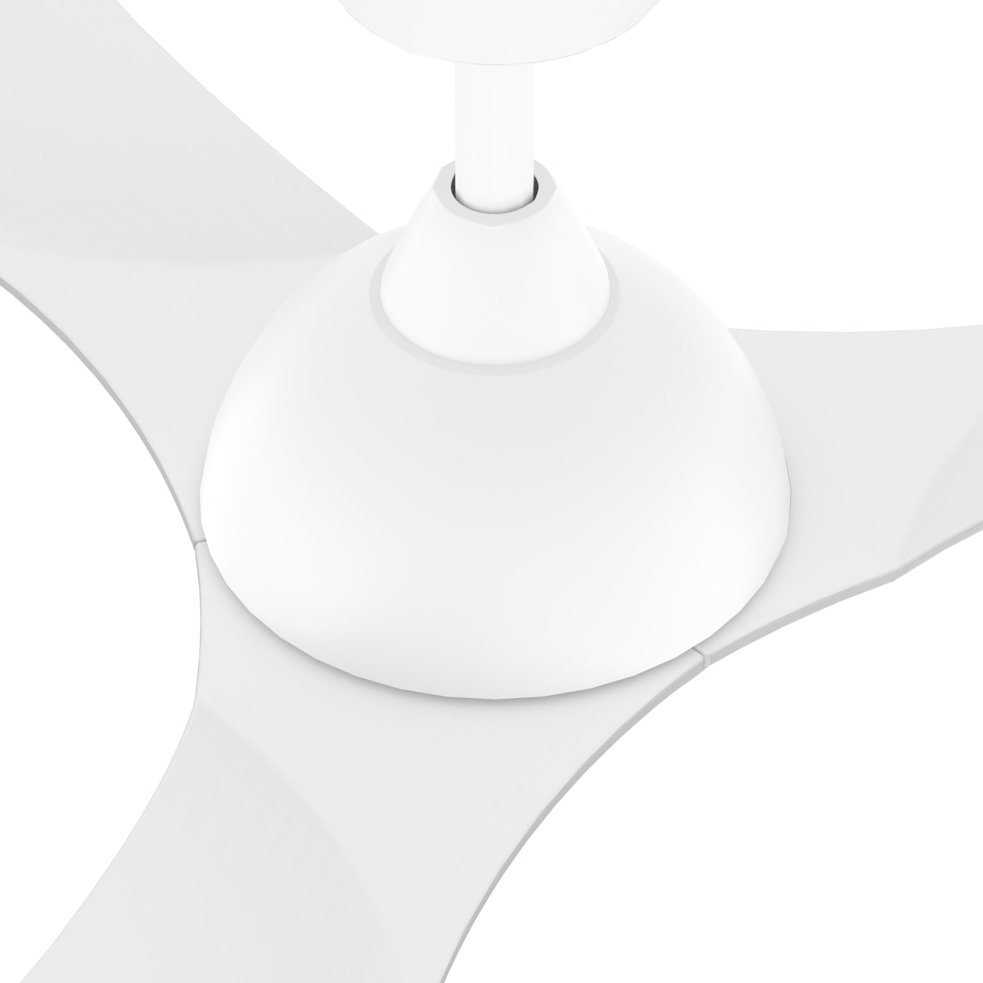 Ventilador de techo con luz silencioso DC Arte Confort Creta blanco 122 cm - 11