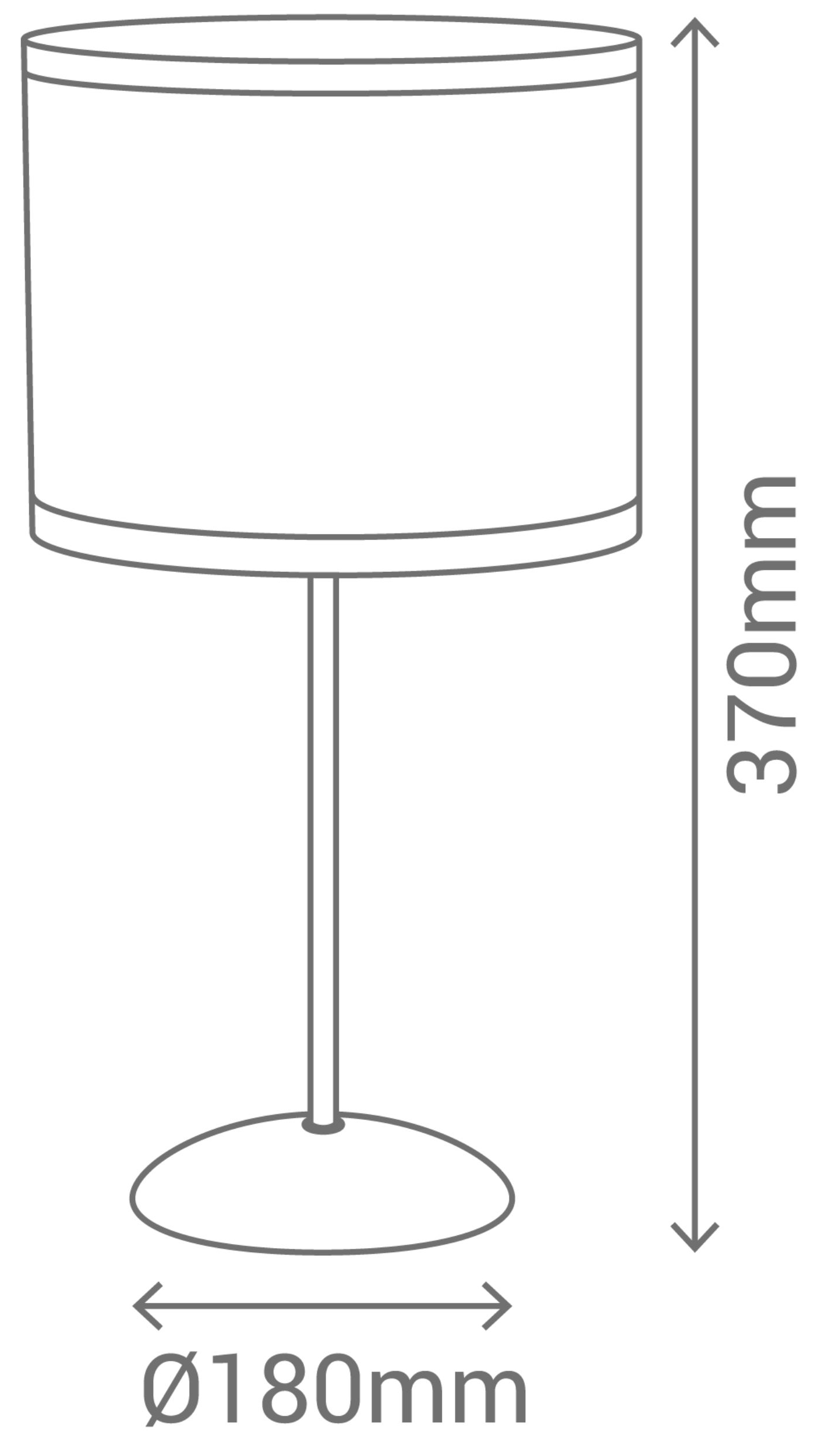 Candeeiro de mesa A-ACTUAL CIRCLES CROMADO - 9