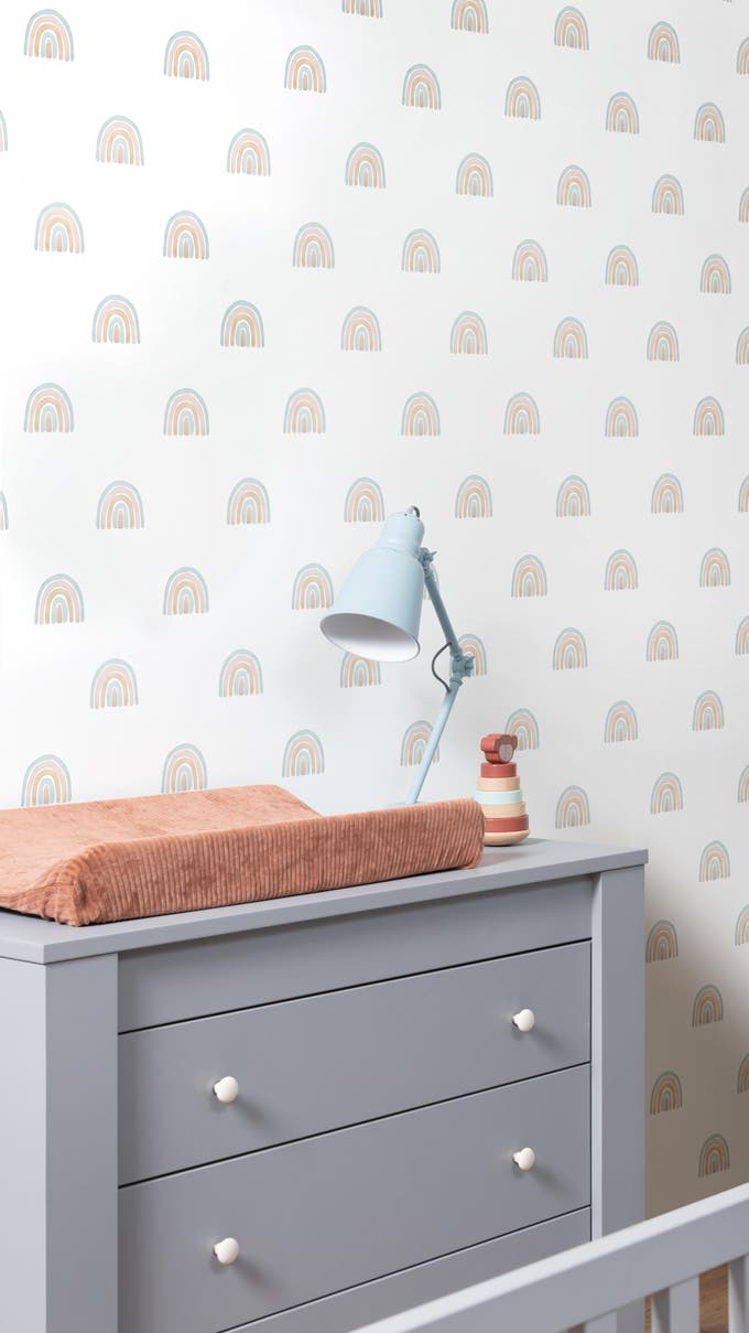 Papel de parede estampado multicor 53x10,5 cm Rasch Dreams