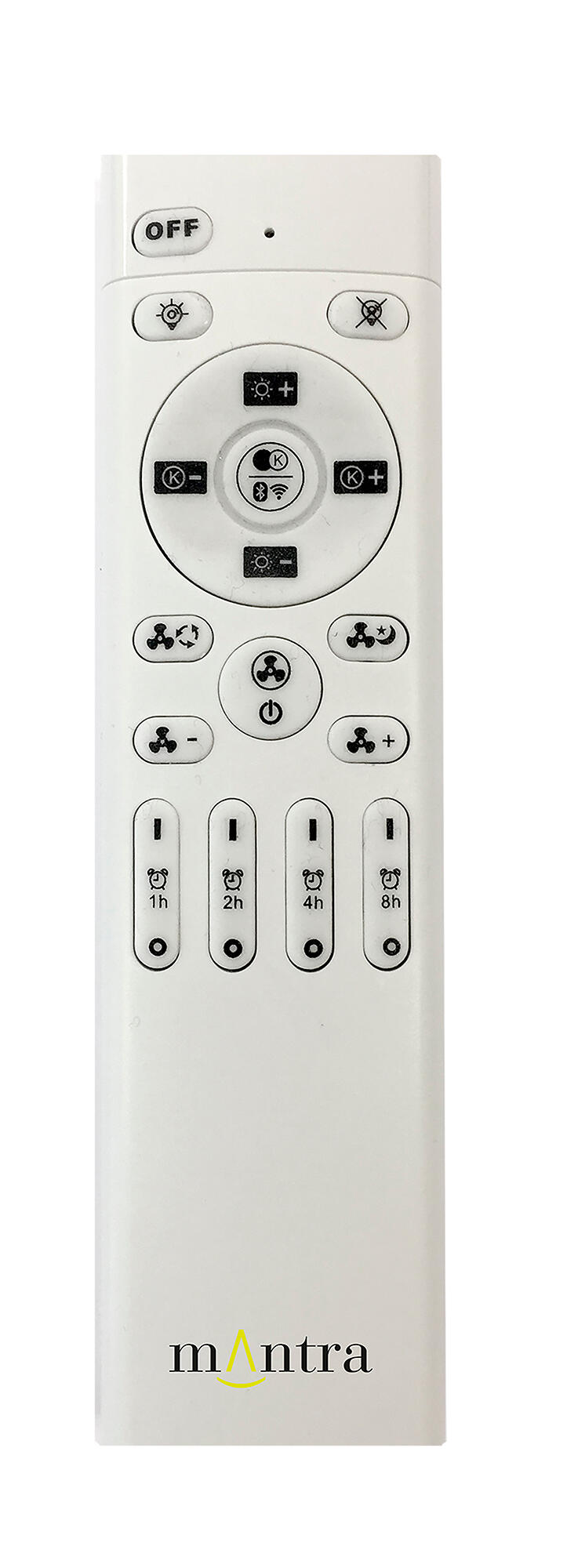 Ventilador de techo con luz sin aspas silencioso DC 35W con mando ø63 cm Alisio MANTRA blanco luz CCT | 6 velocidades | modo verano/invierno | recomendado de 13 a 20 m² - 3