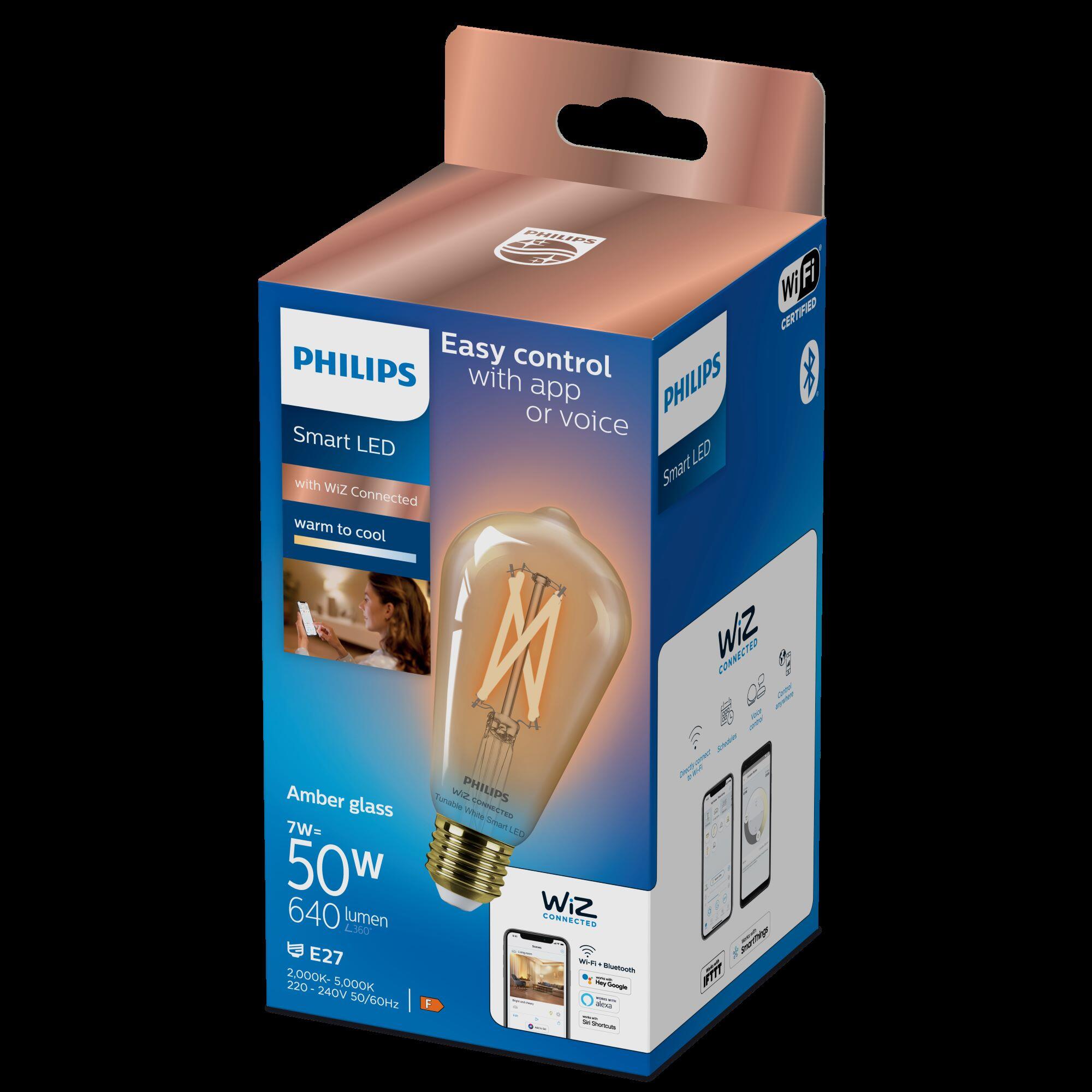 Lâmpada led smart WFB ST64 E27 920-50 luz amarelaB - 8