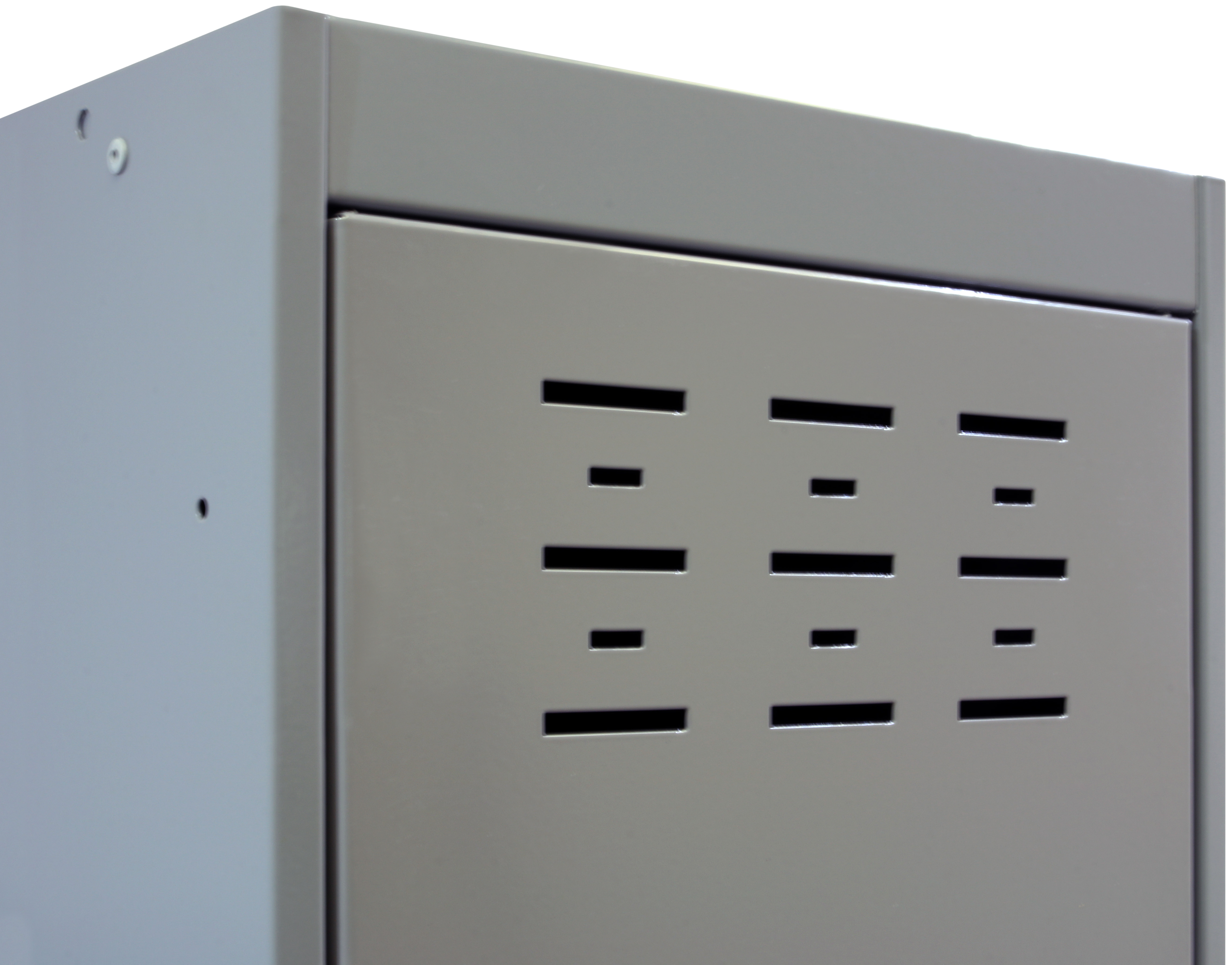 Cacífo aço com 6 portas 90 x 50 x 180 cm cinza Simonrack - 11