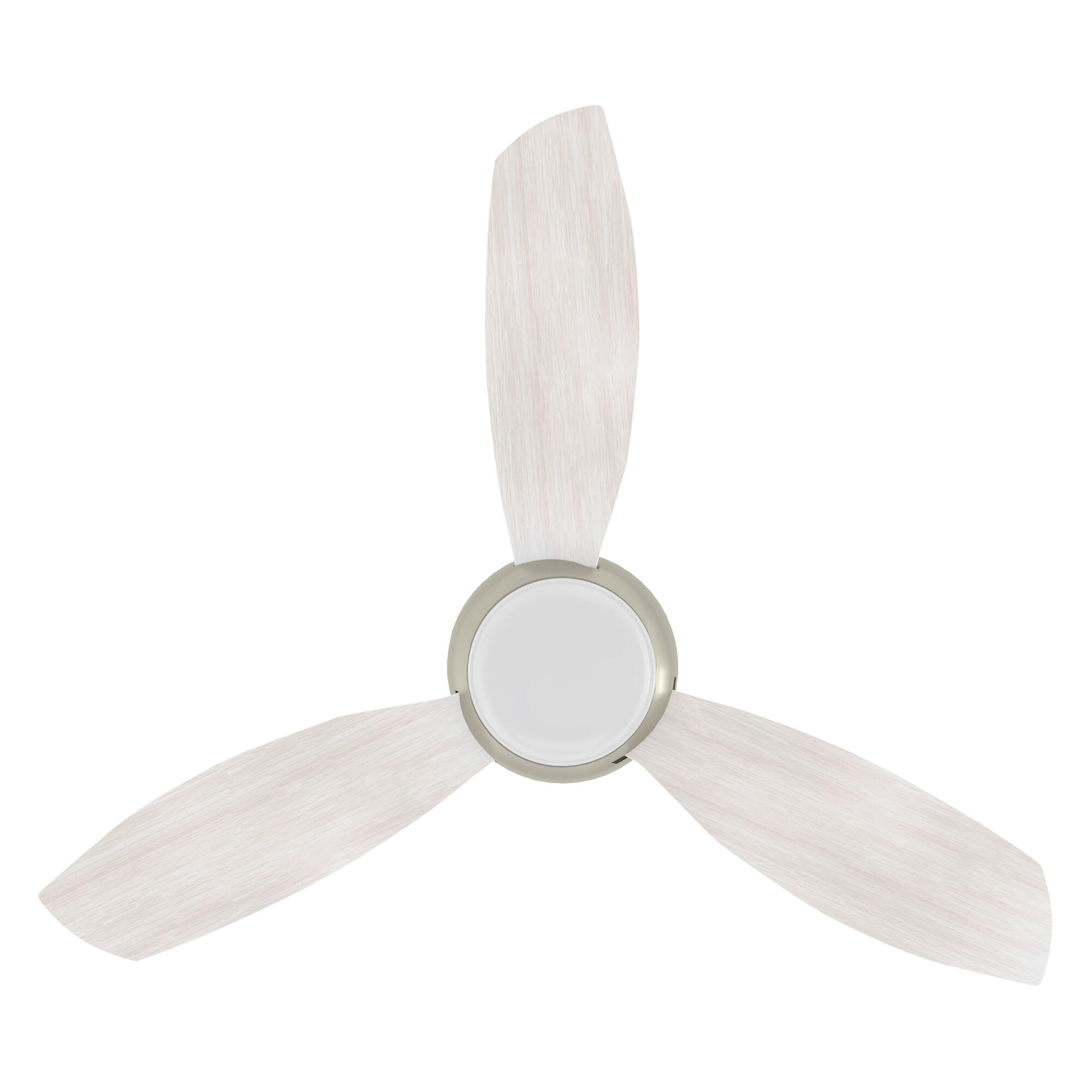Ventilador de techo con luz motor DC Capri plata - 5