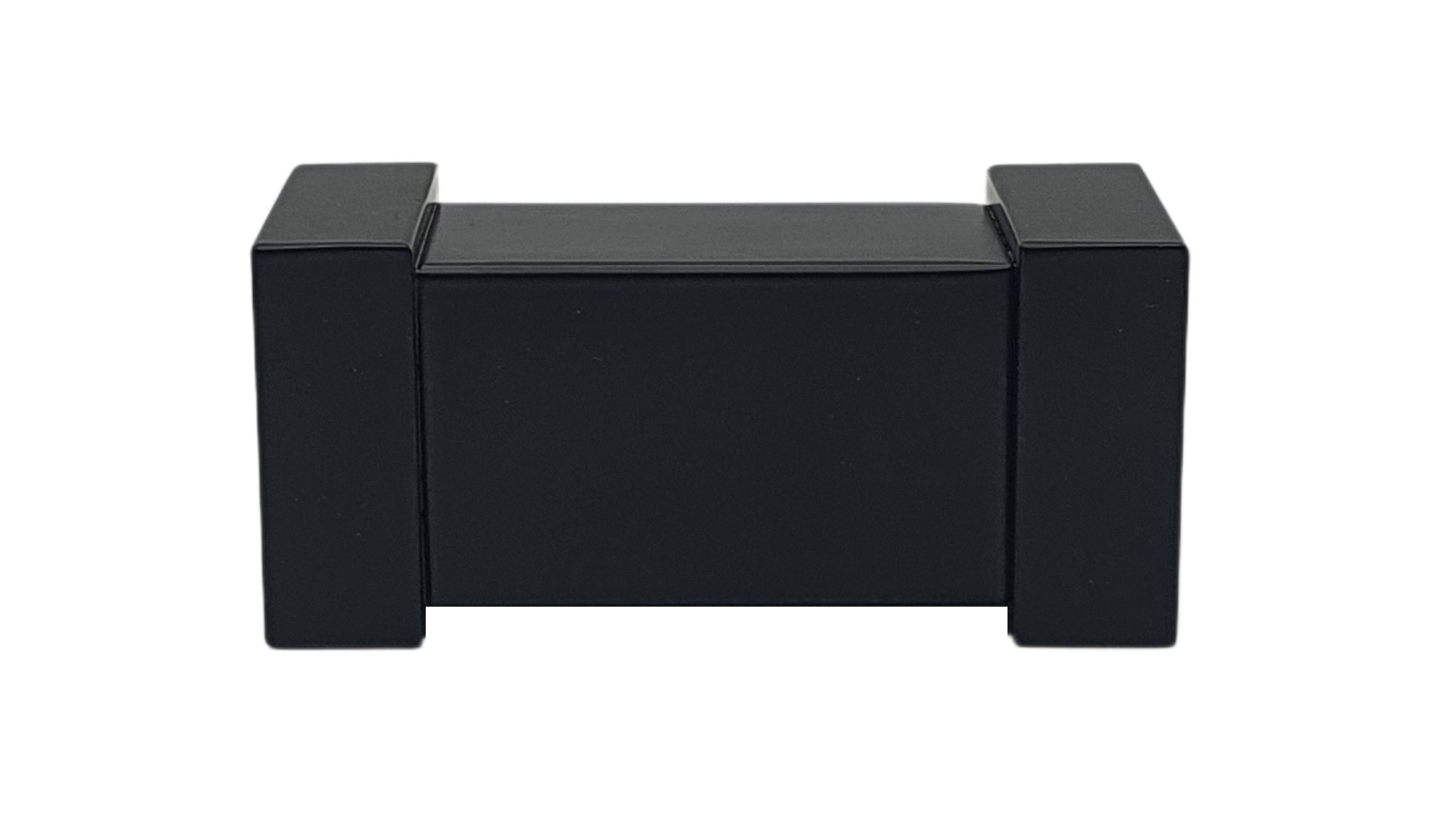 Terminal filo d 30 mm negro mate