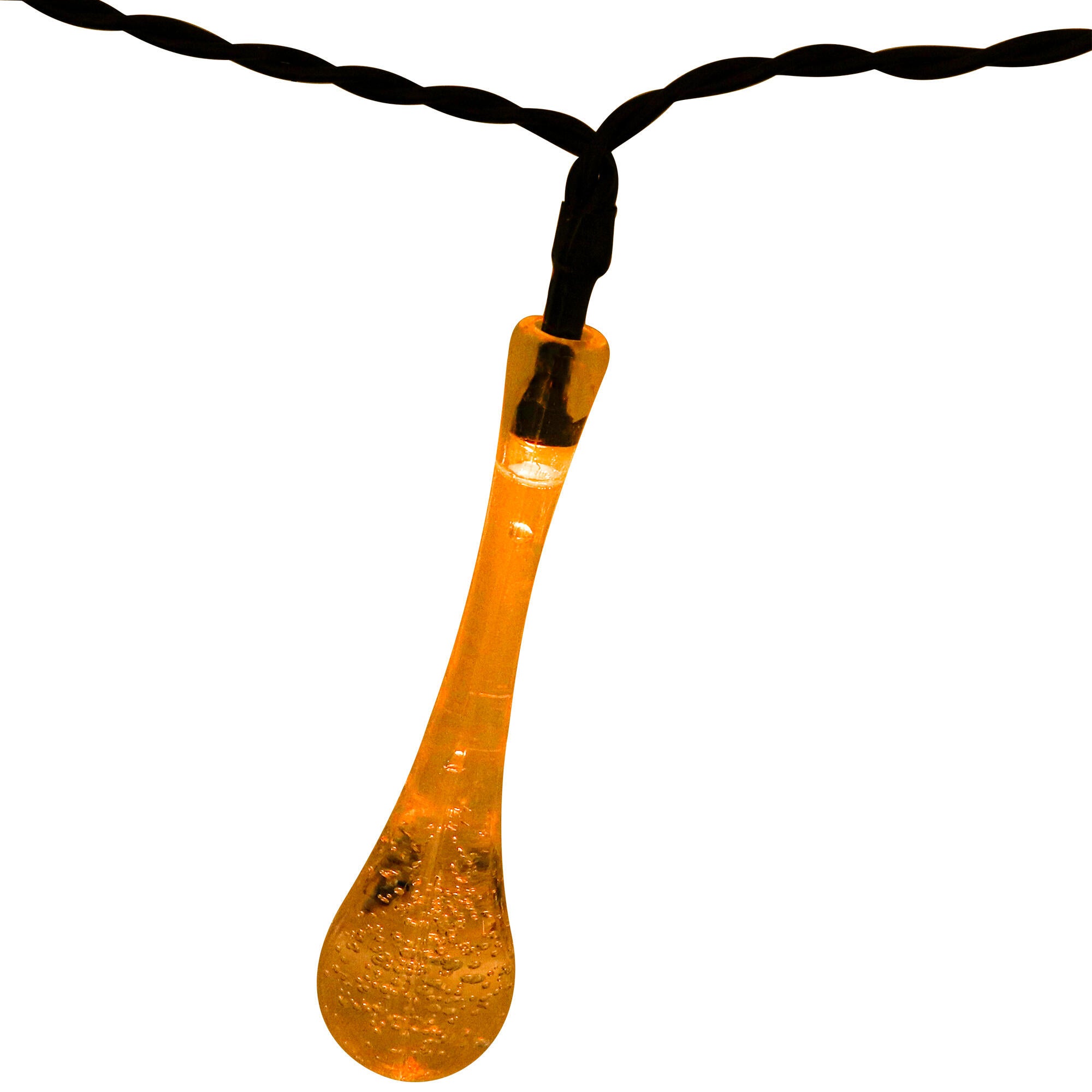 Guirnalda solar exterior LED blanco cálido con sensor crepuscular  Enifwarm IP65 8h. autonomía - 5