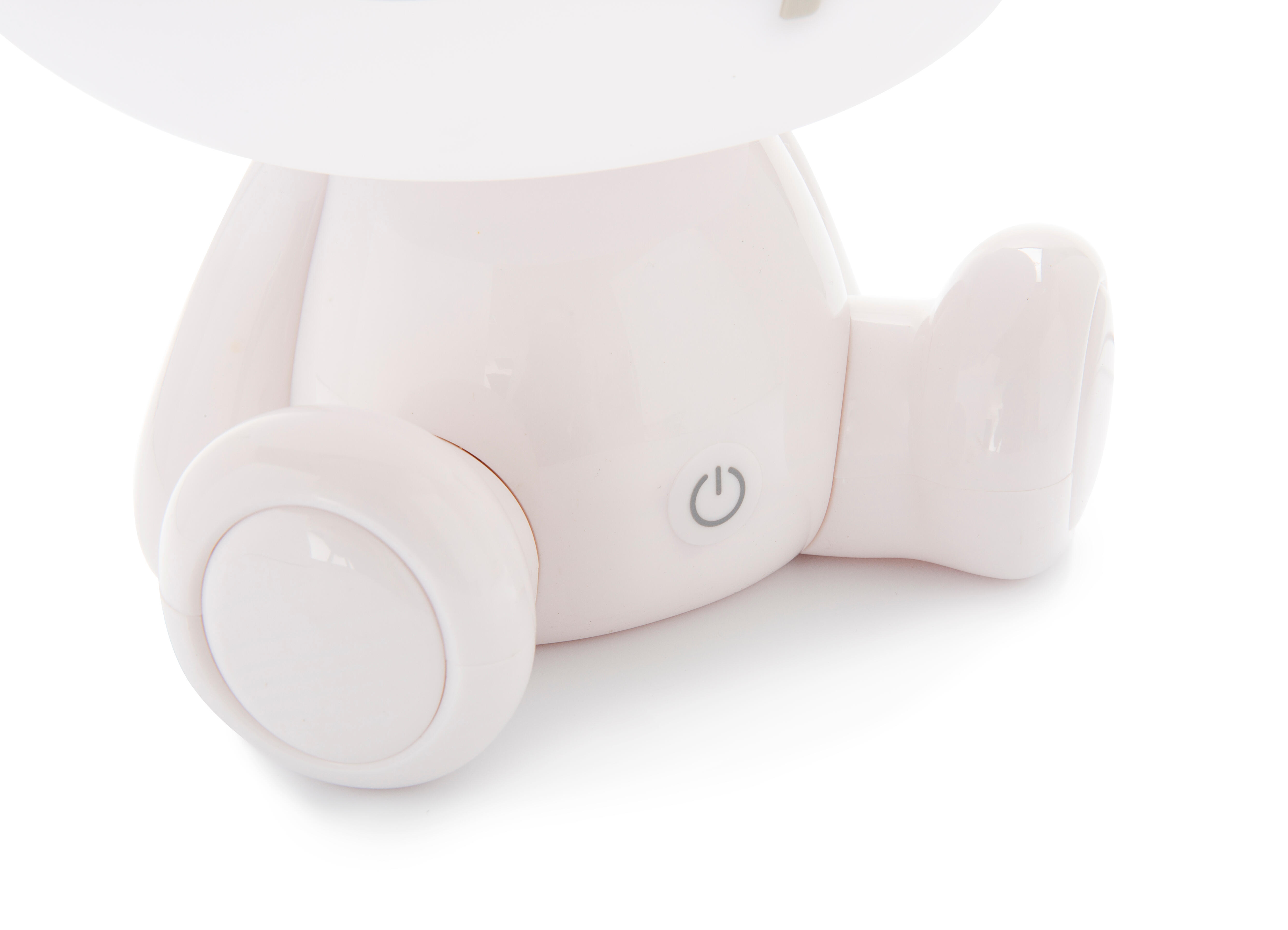 Lámpara de mesa táctil LED Bunny Touch SEYNAVE con estructura blanca pantalla blanca luz neutra 4000K - 8