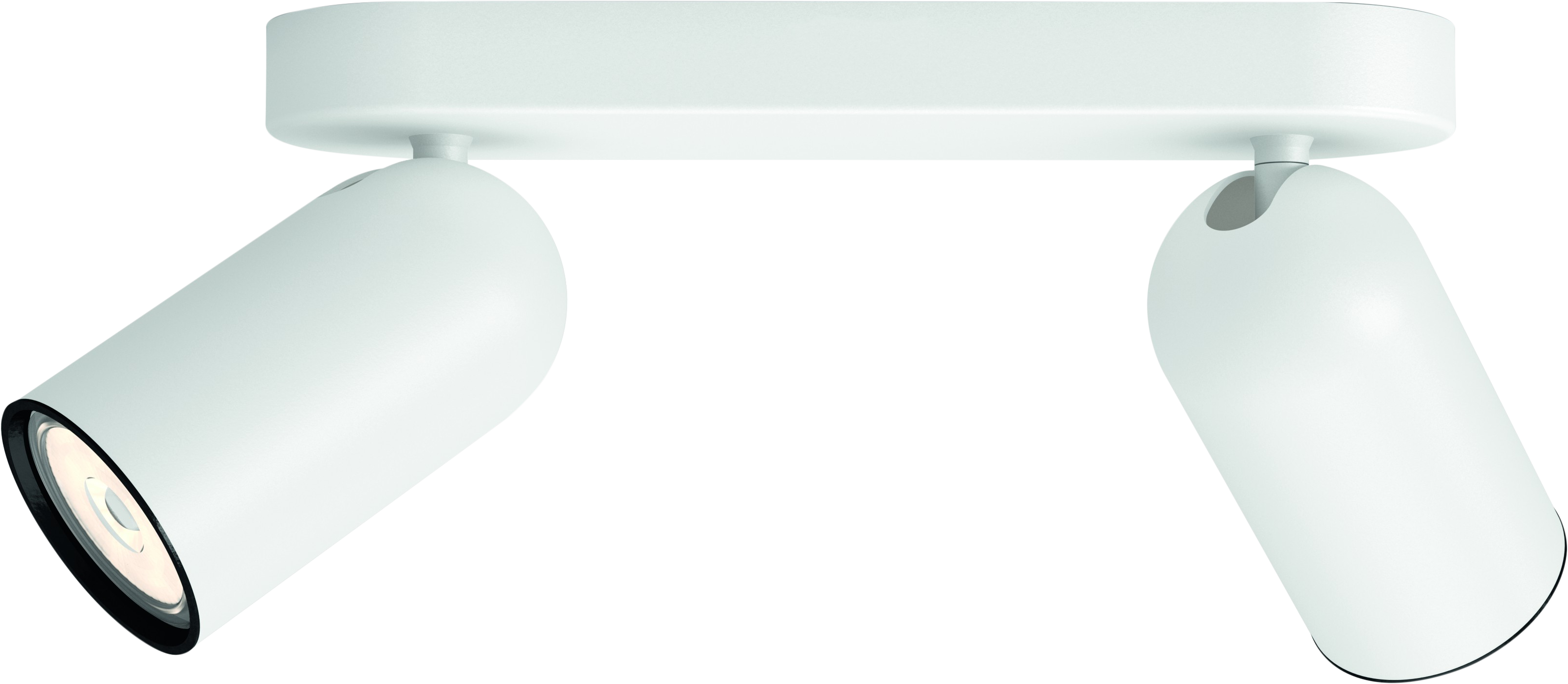 Foco de 2 luces Pongee GU10 blanco 12 cm - 4