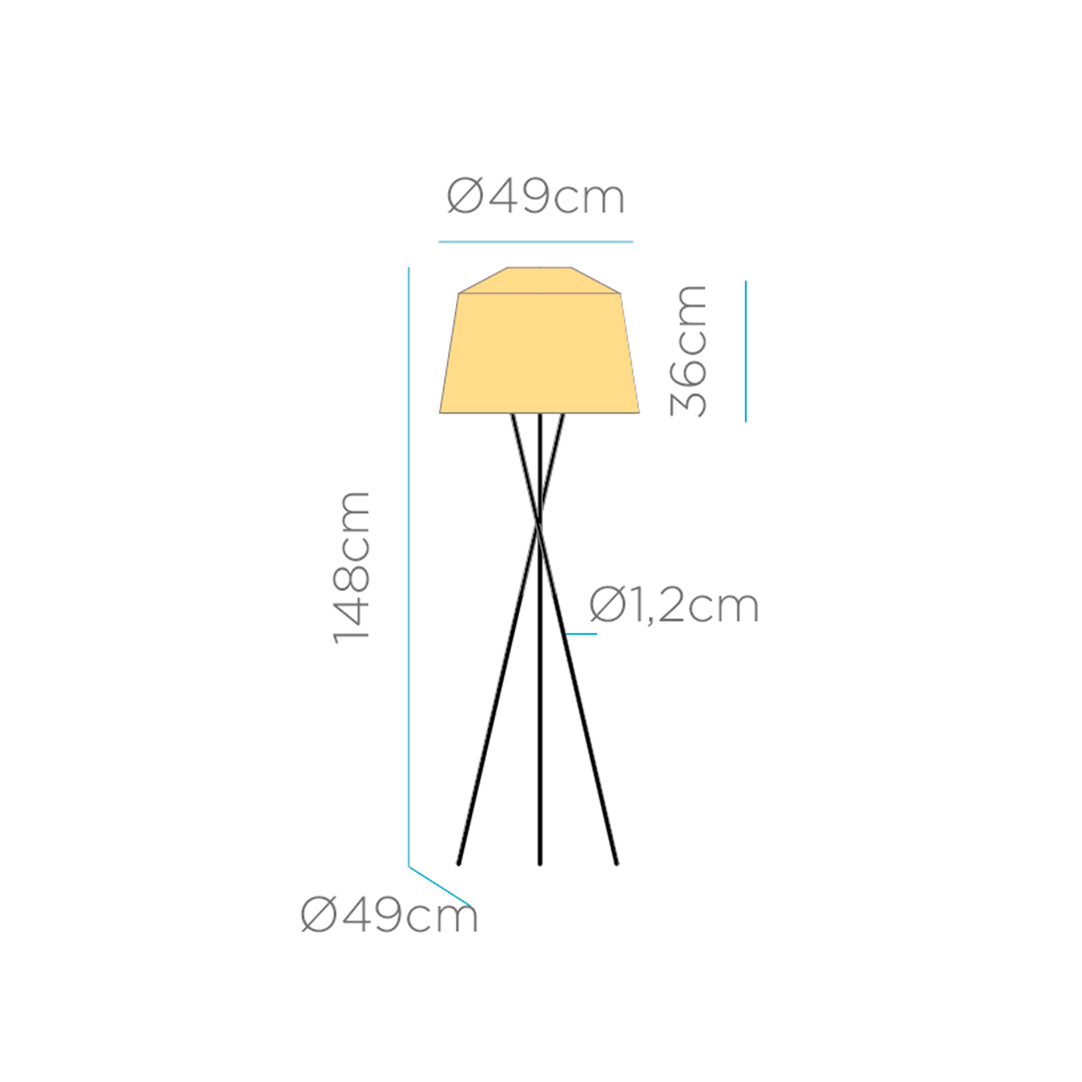 Lampada da esterno senza fili AMALFI 145 BATTERY beige , luce bianco caldo IP54 NEWGARDEN - 12