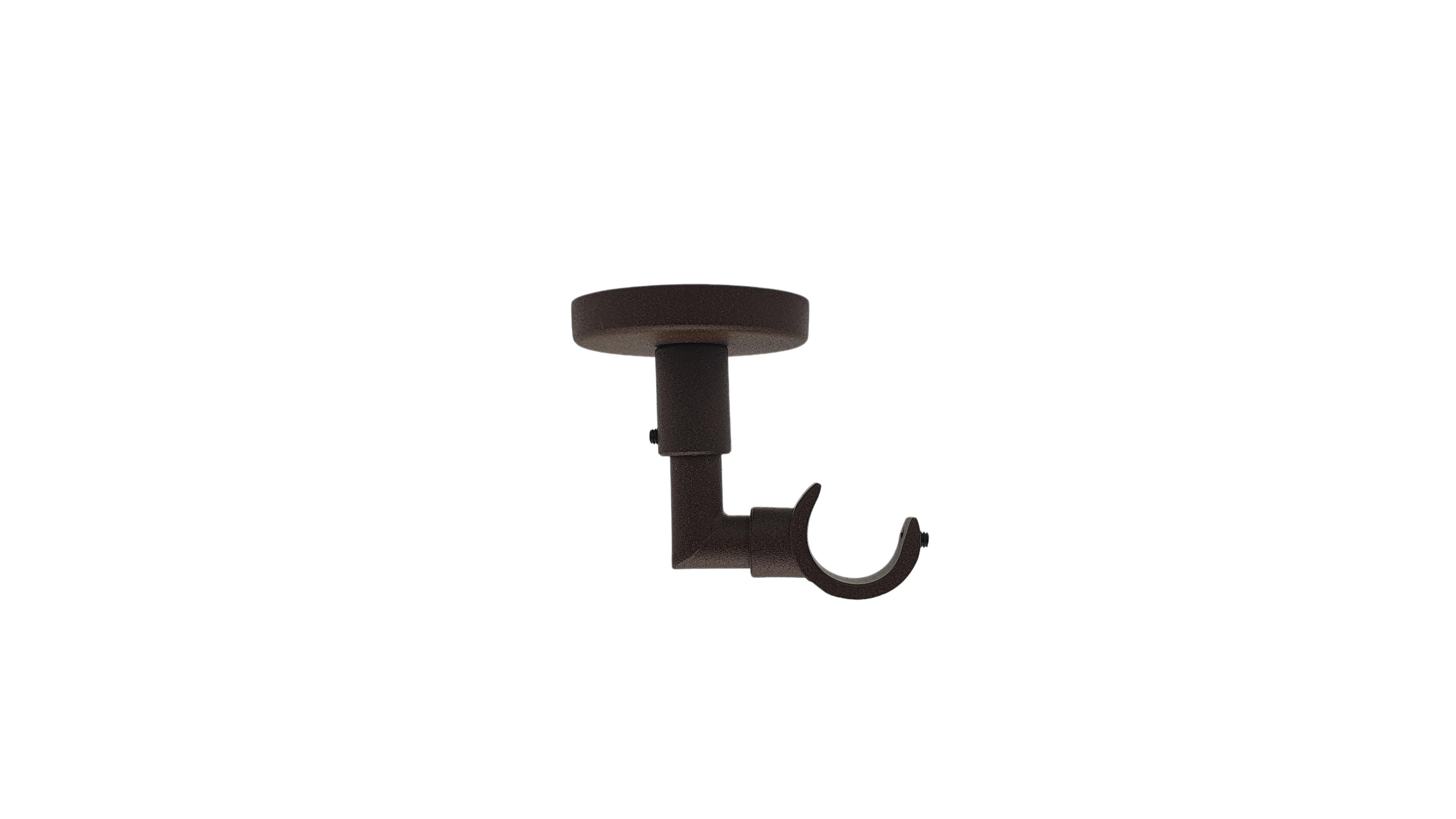 Soportes Para Barra De Cortina De Techo - 4 Piezas Adhesivas Sin Taladro, Ajustables 25-32 Mm | Para Baño, Alquiler, Dormitorio