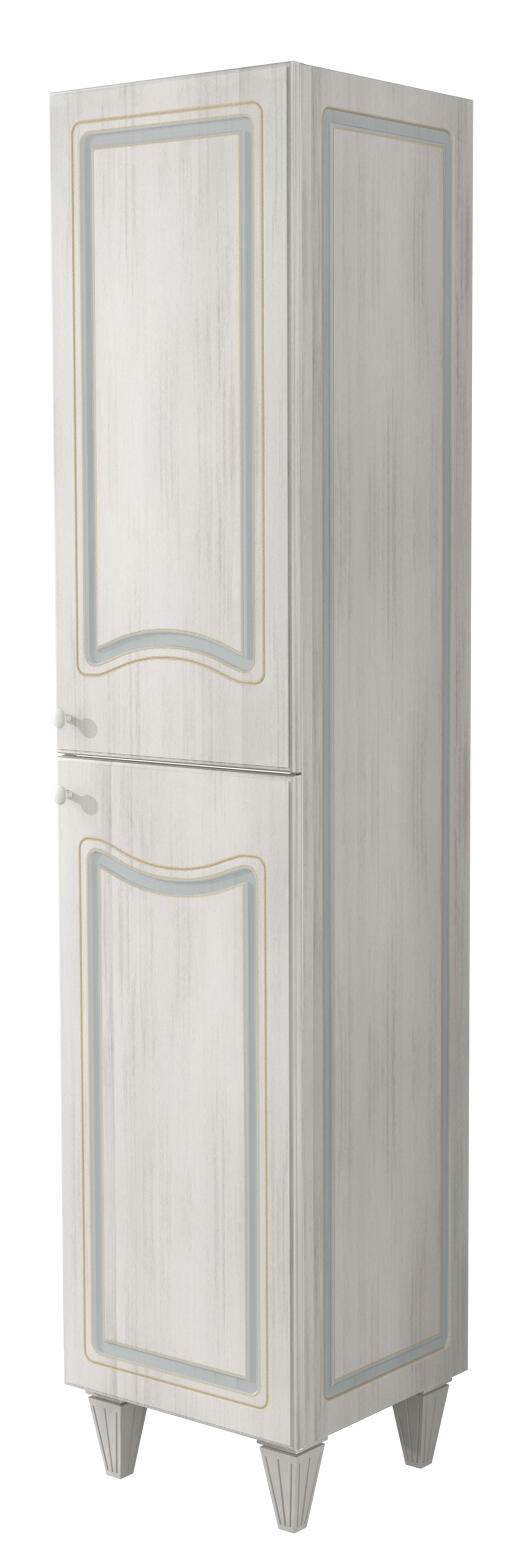 Colonna per mobile bagno Caravaggio BADEN HAUS 2 ante P 36 x L 40 x H 182 cm bianco