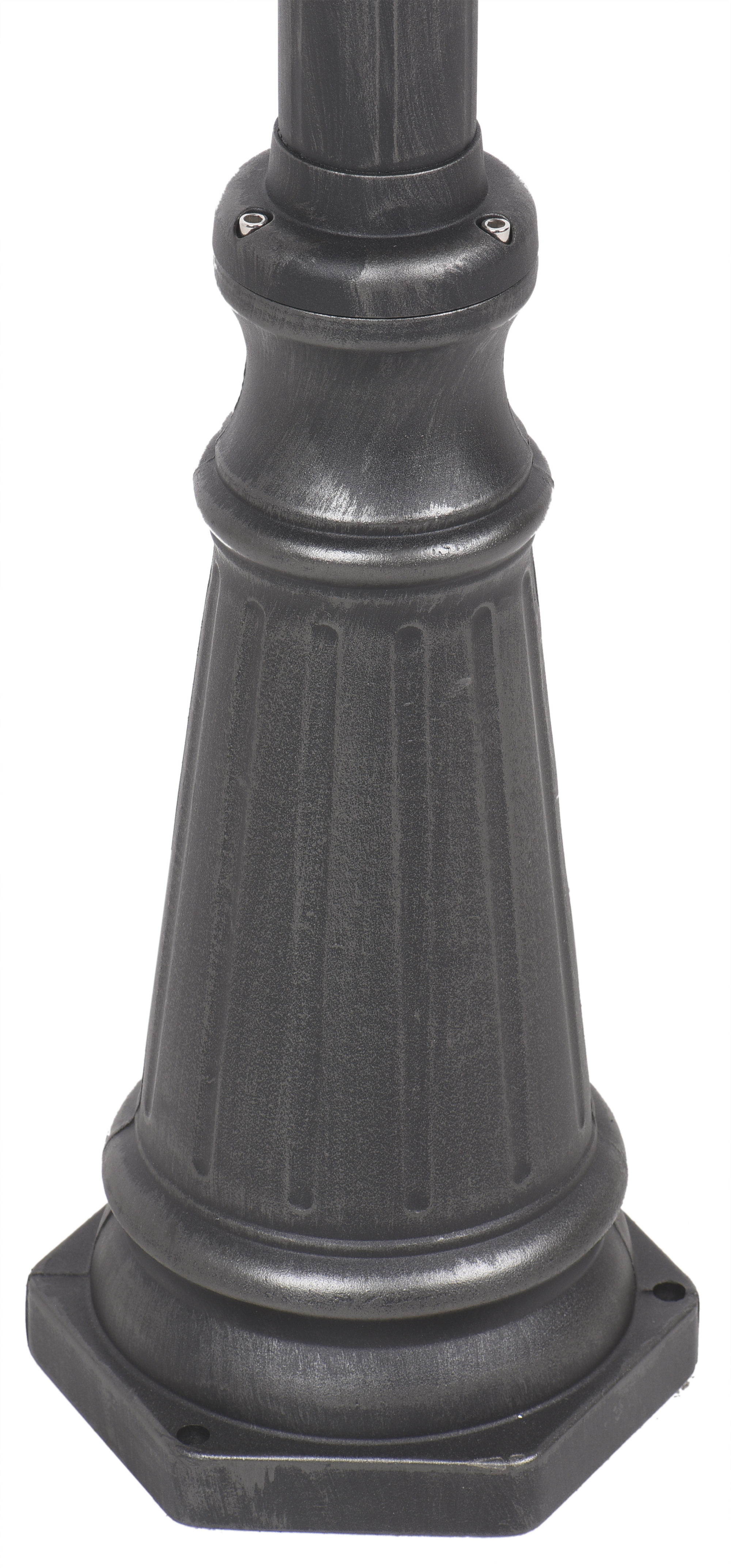 Lampione da giardino, Monza H 225 cm, nero, IP44 INSPIRE - 4