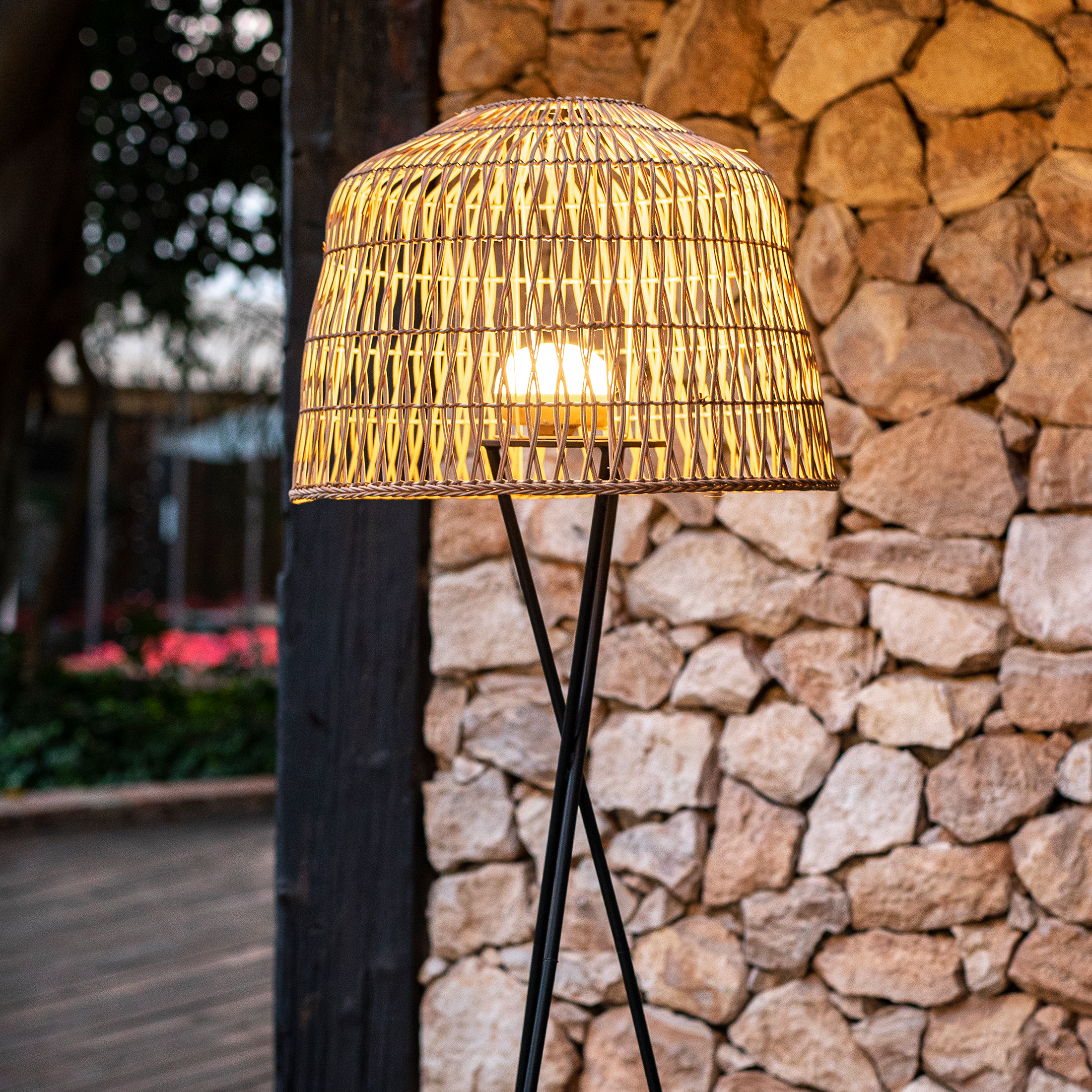 Lampada da esterno senza fili AMALFI 145 BATTERY beige , luce bianco caldo IP54 NEWGARDEN - 10
