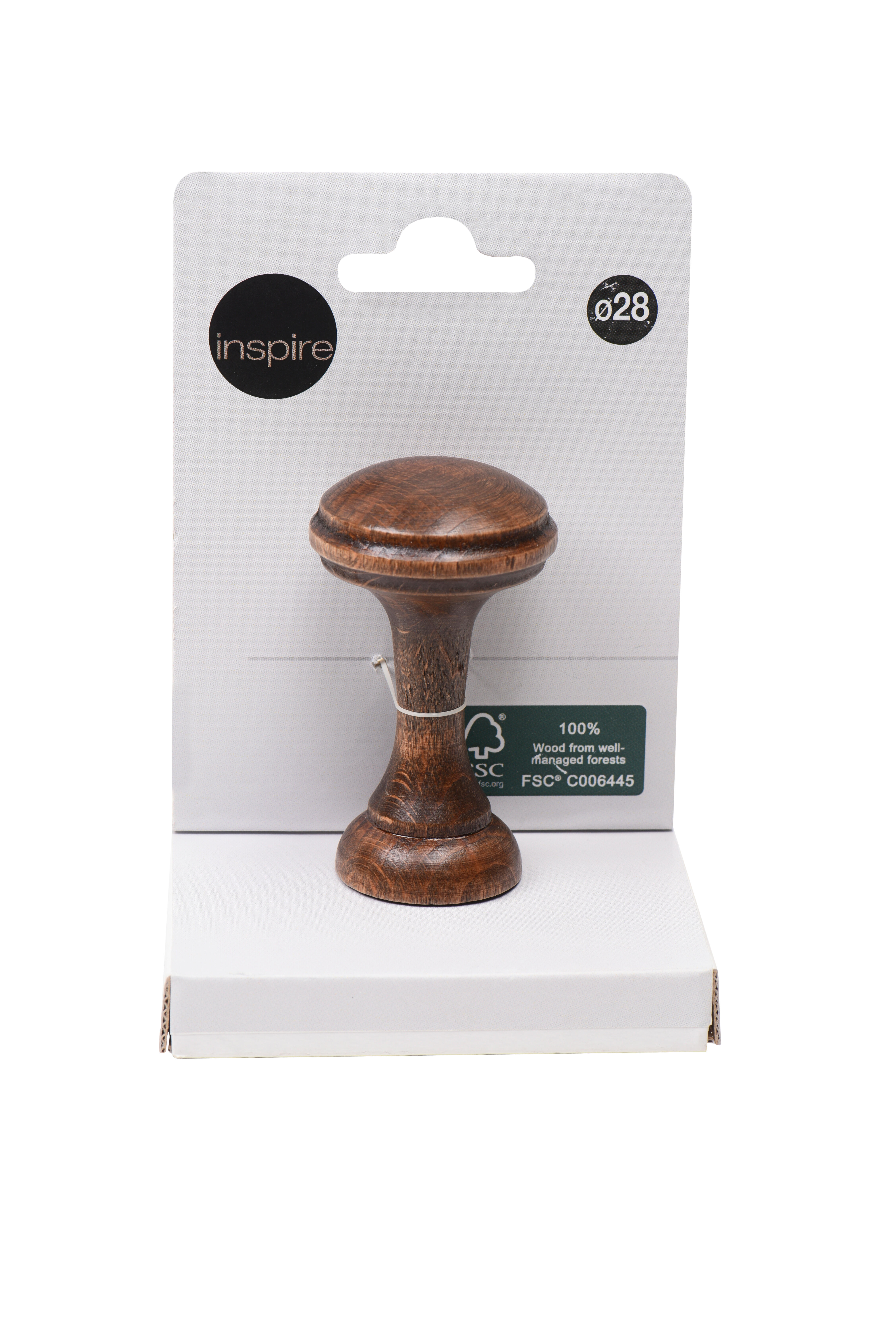 Roseta Inspire madeira d28cm carvalho - 3