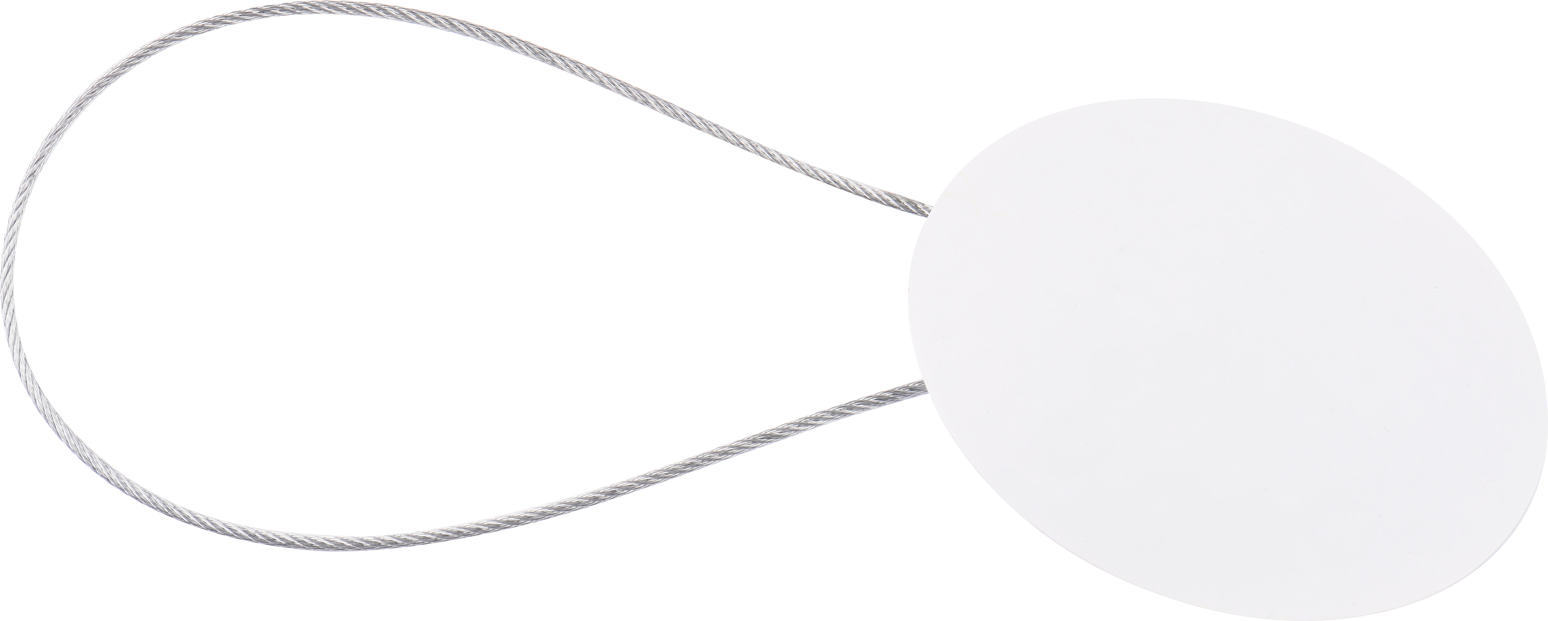 Abrazadera magnética disco metal blanco