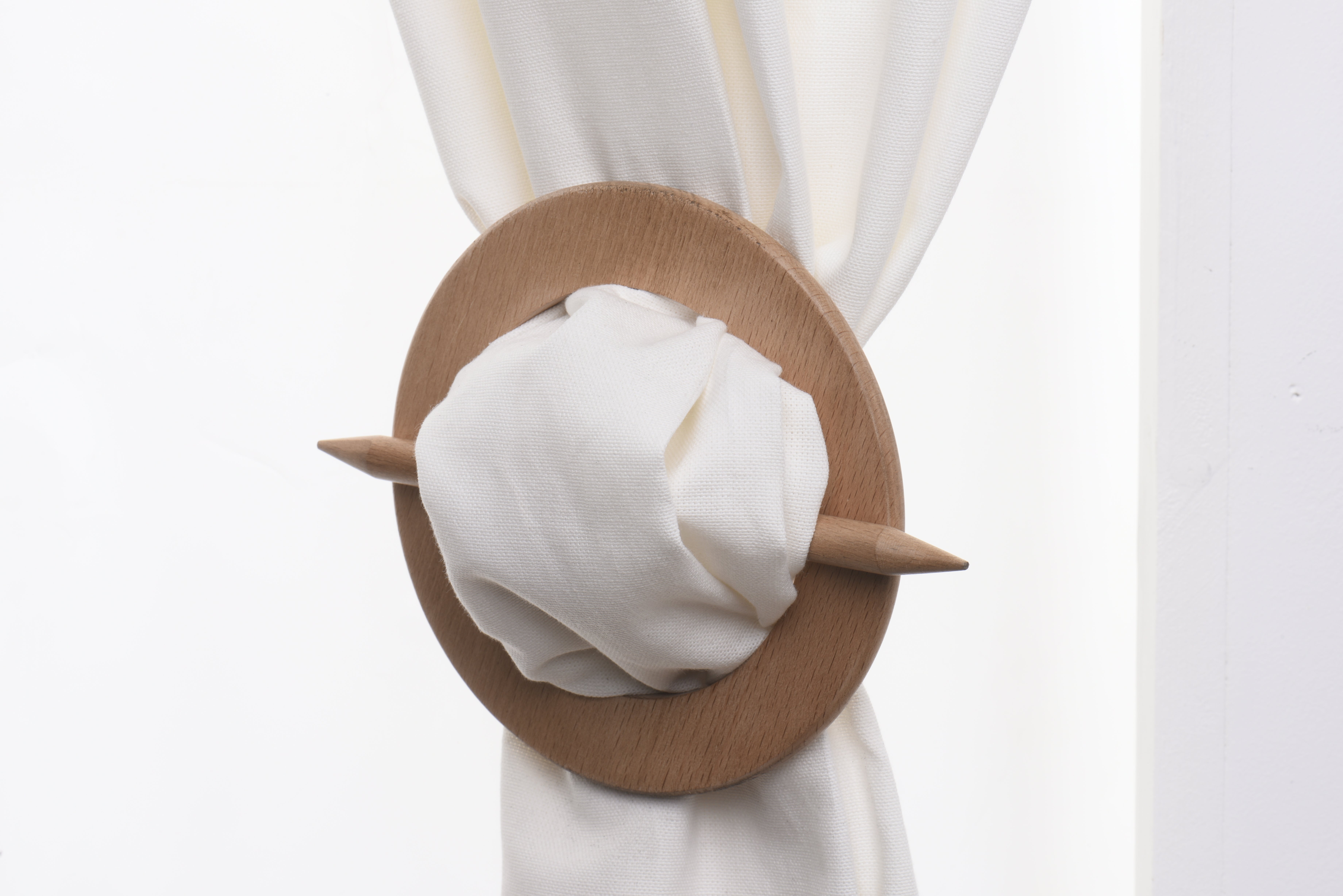 Abrazadera pasador madera haya