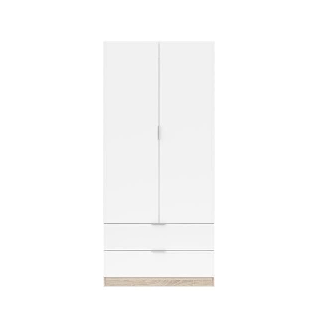 Armario puerta abatible Tuc 81x180x52cm blanco