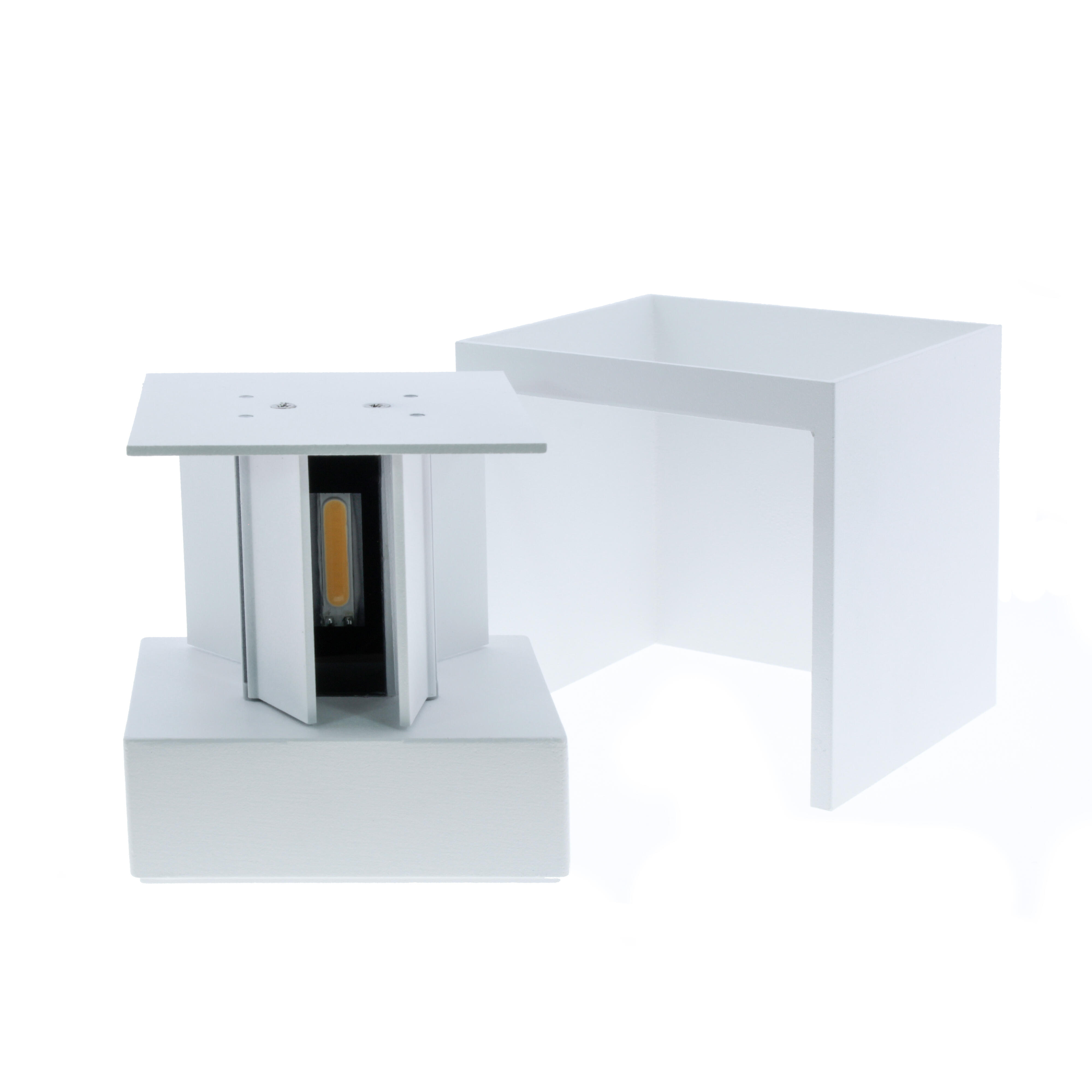 Aplique de exterior Open 10W 4000K blanco - 7