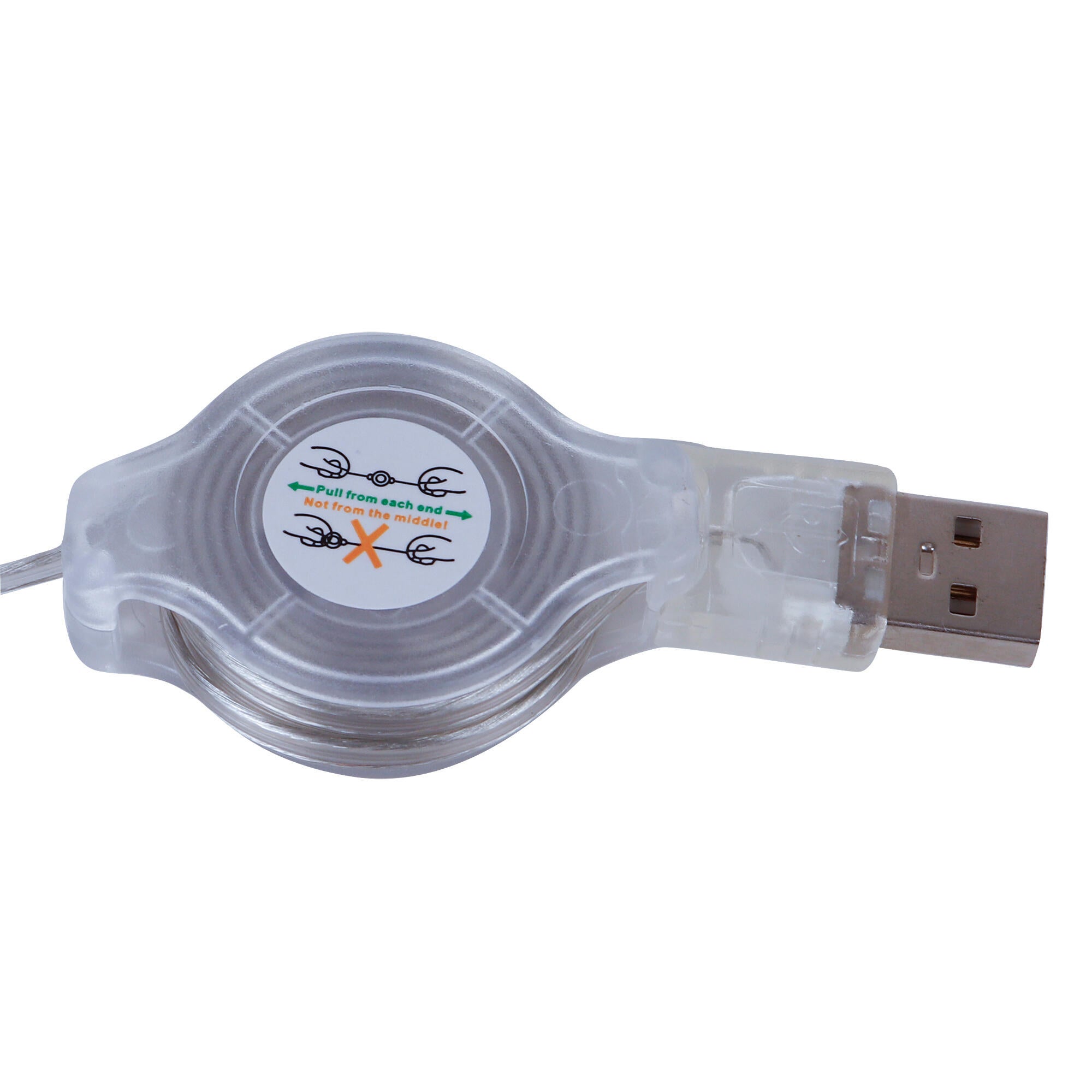 Aplique de 10 luces en guirnalda para espejo 8,5W CCT dimable IP44 con usb - 7