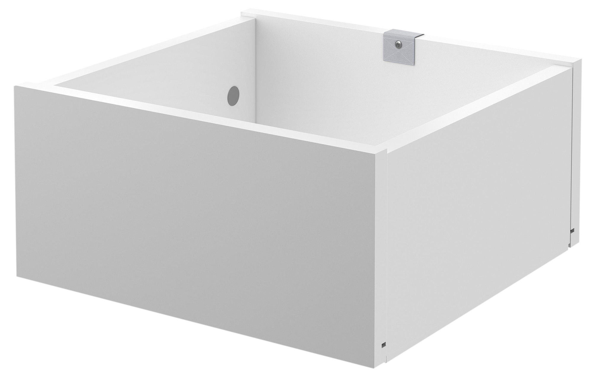Gaveta para armário com frente Spaceo Kub 15 x 32,4 x 31,6 cm branco - 16