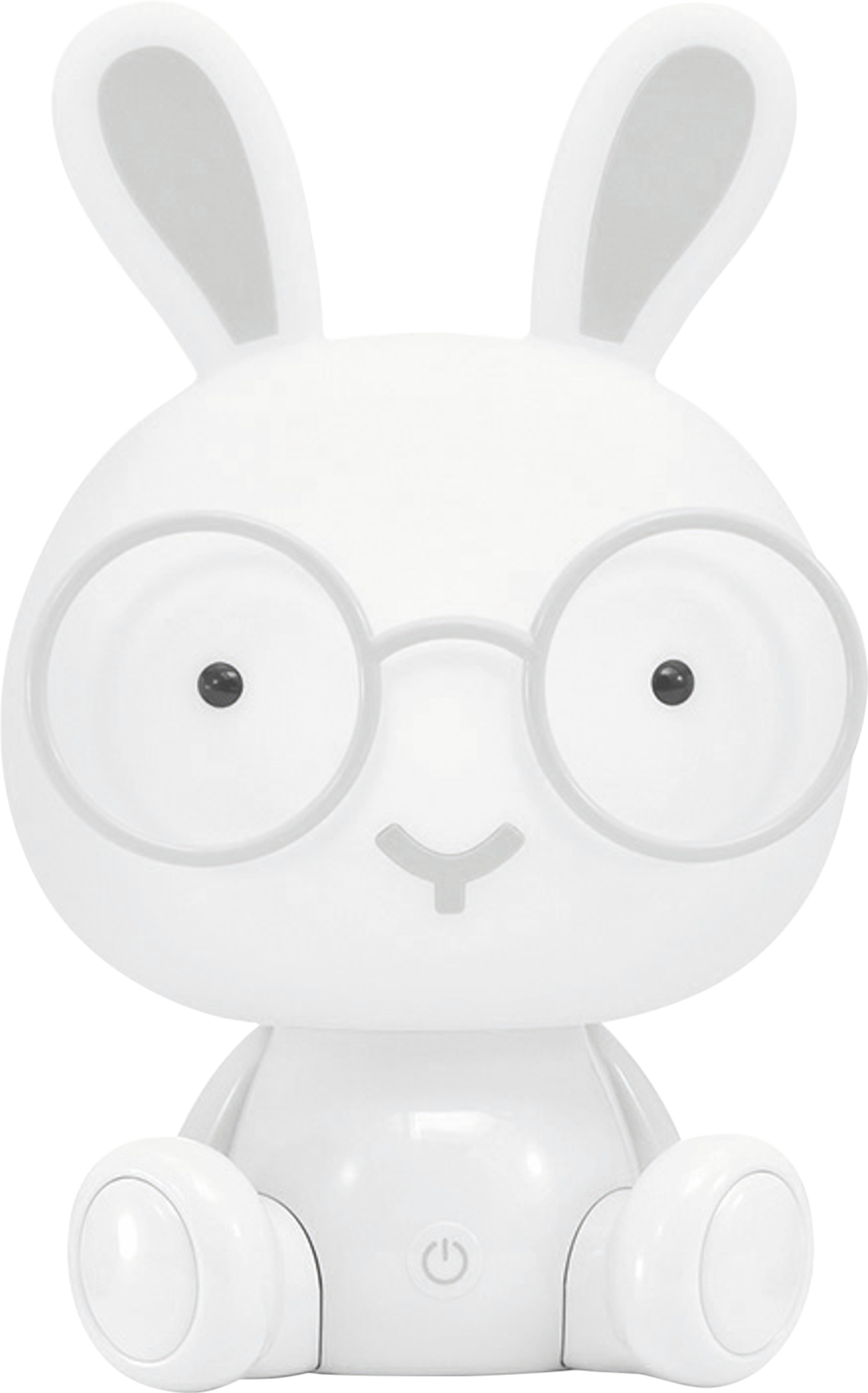 Lámpara de mesa táctil LED Bunny Touch SEYNAVE con estructura blanca pantalla blanca luz neutra 4000K - 6
