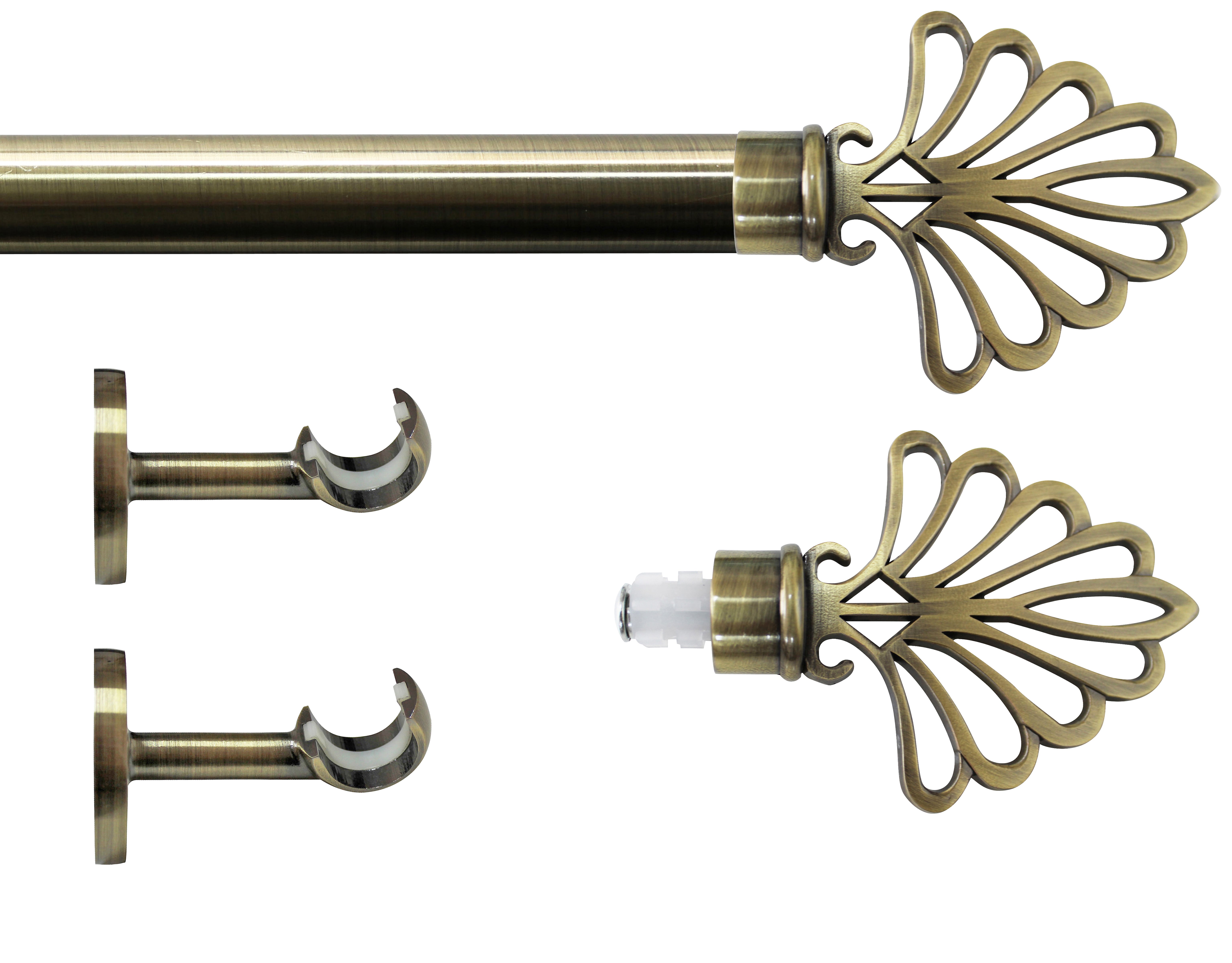 Set barra de metal diámetro 20mm brona techo 2.5m inspire palma