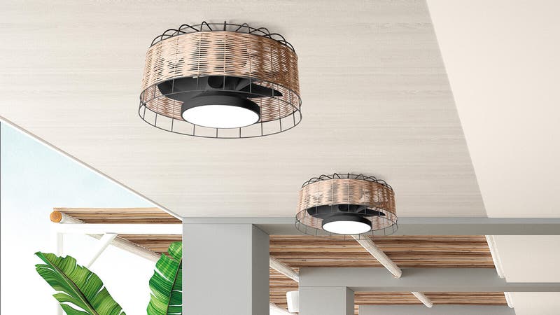 La innovadora lámpara con ventilador de Leroy Merlin: no la encontrarás en  Ikea