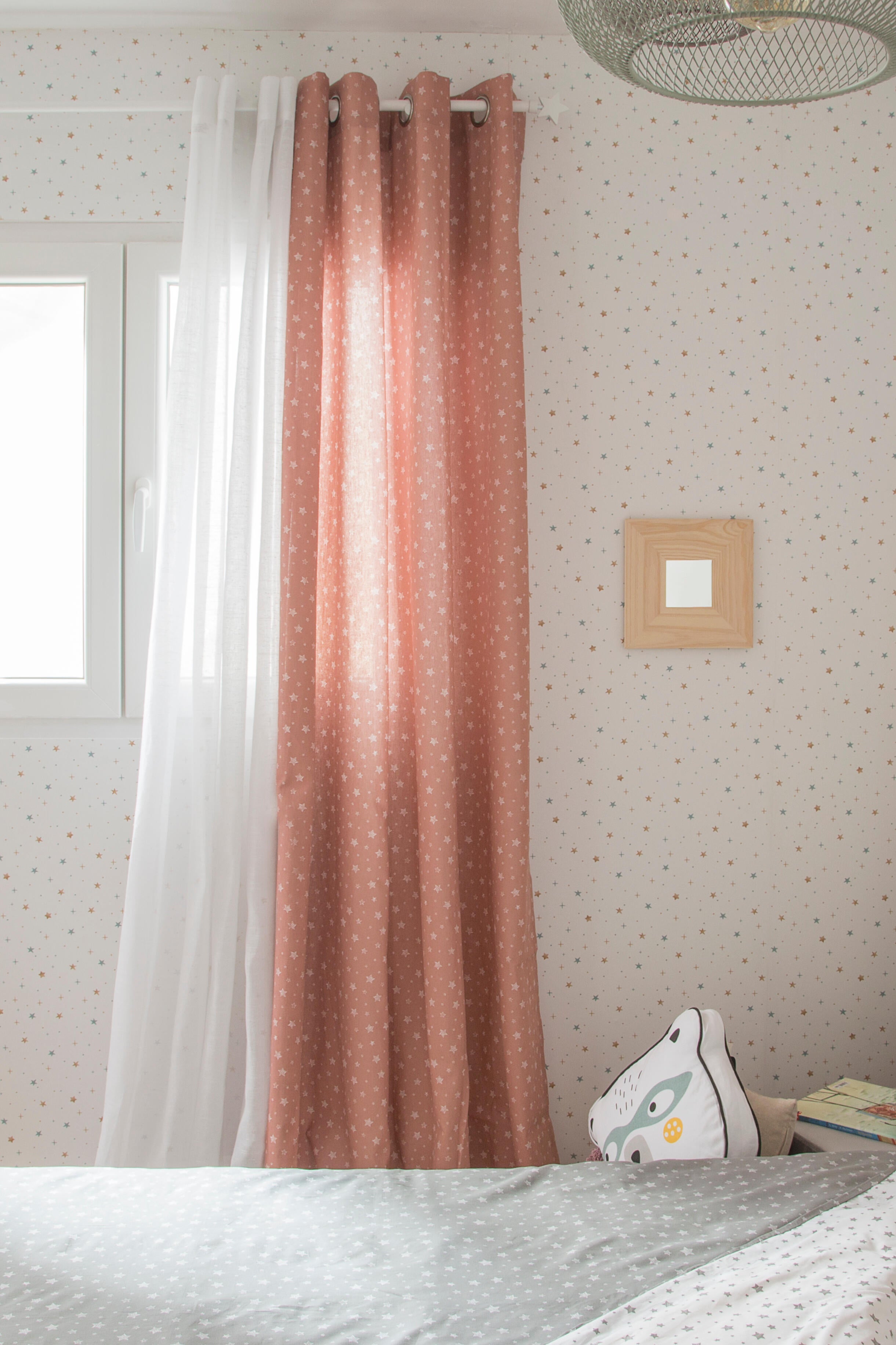 2 terminais para varão de cortina D20mm alumínio easyfix Inspire branco - 9