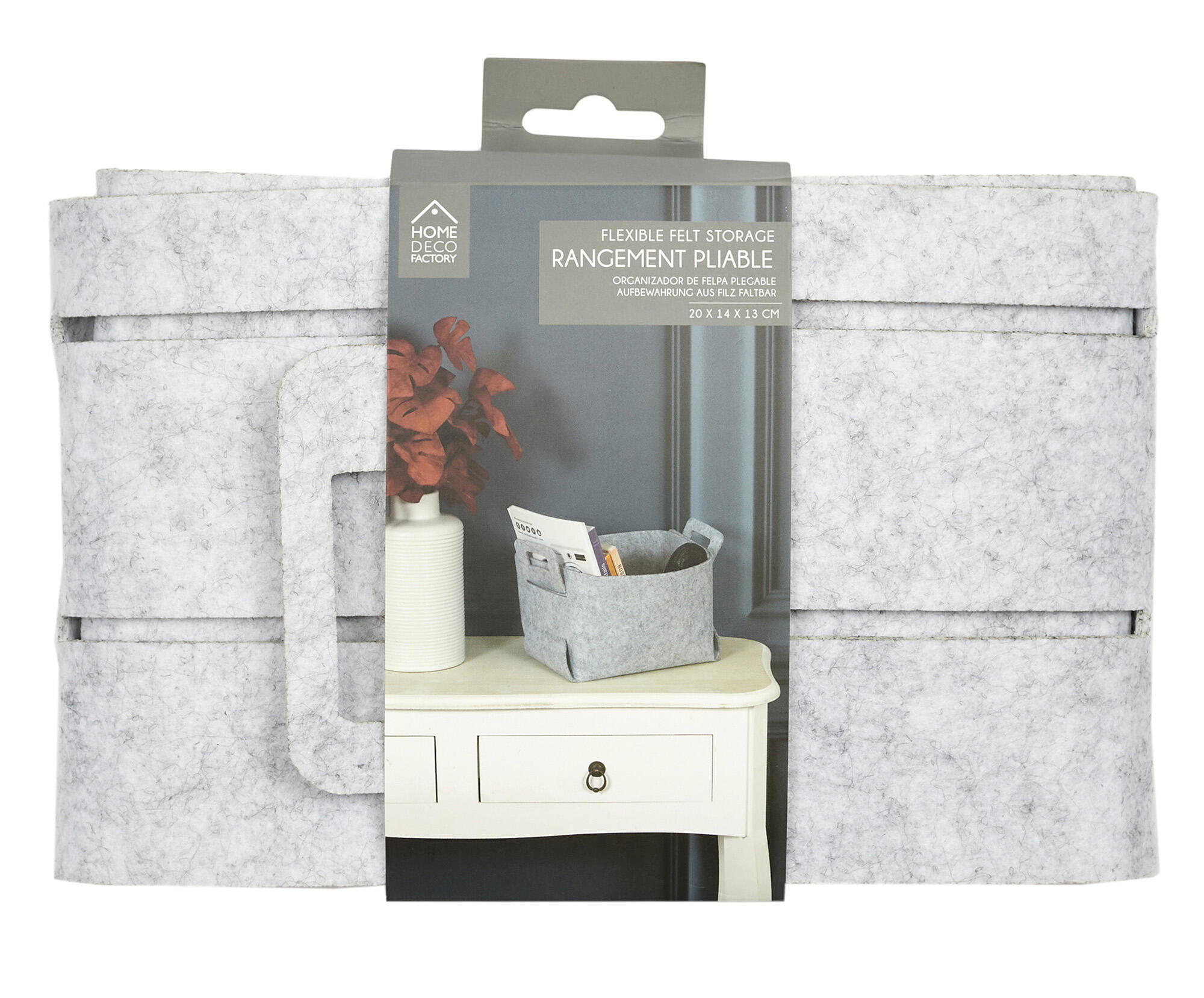 Caixa de arrumação dobrável 15X43X10CM - 6