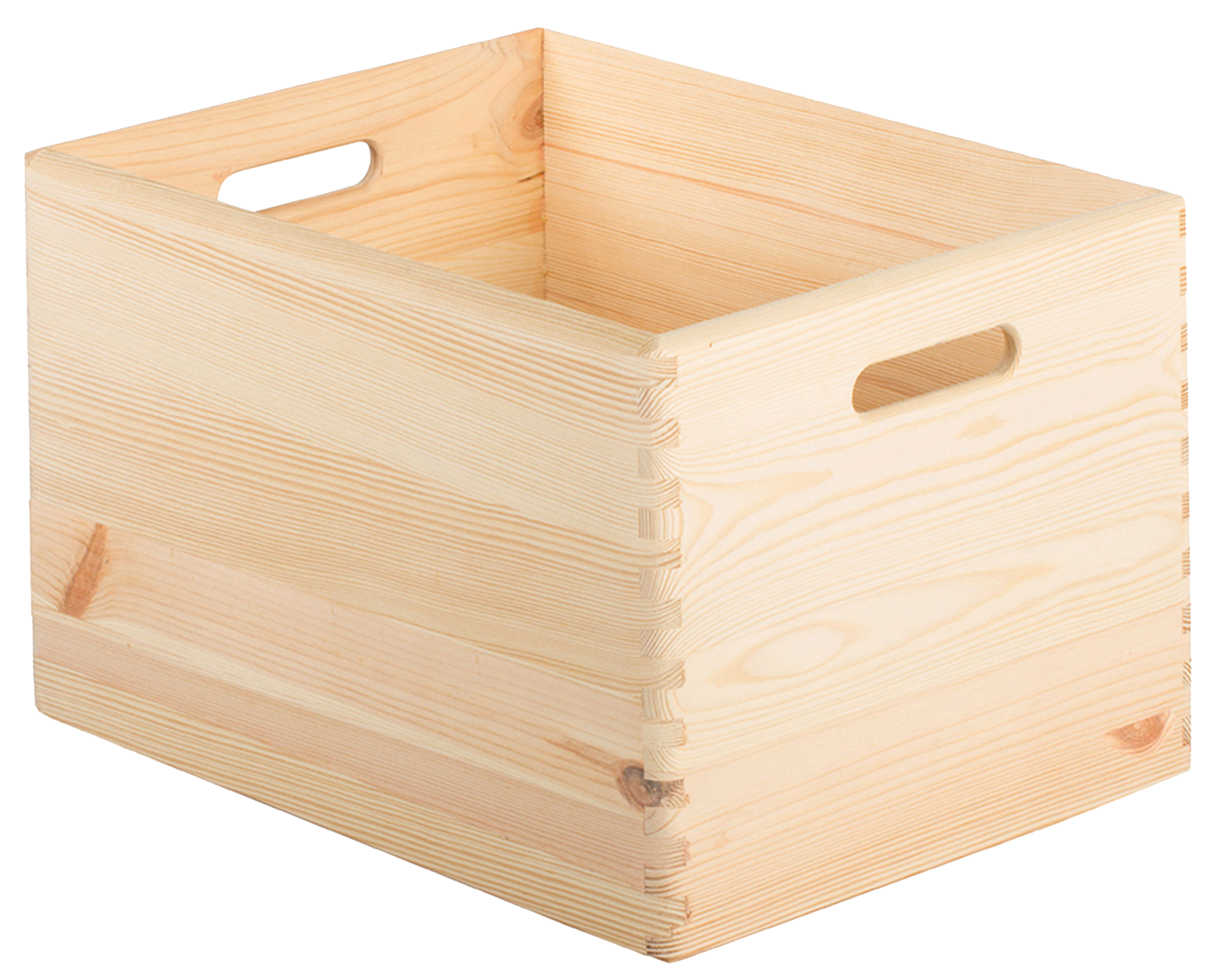 Caja de pino de 23x30x40 cm