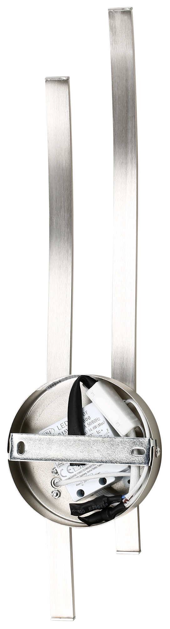 Aplique LED Symphonie, 11.5W, 1500LM, 4000K, aluminio y plástico, níquel - 8