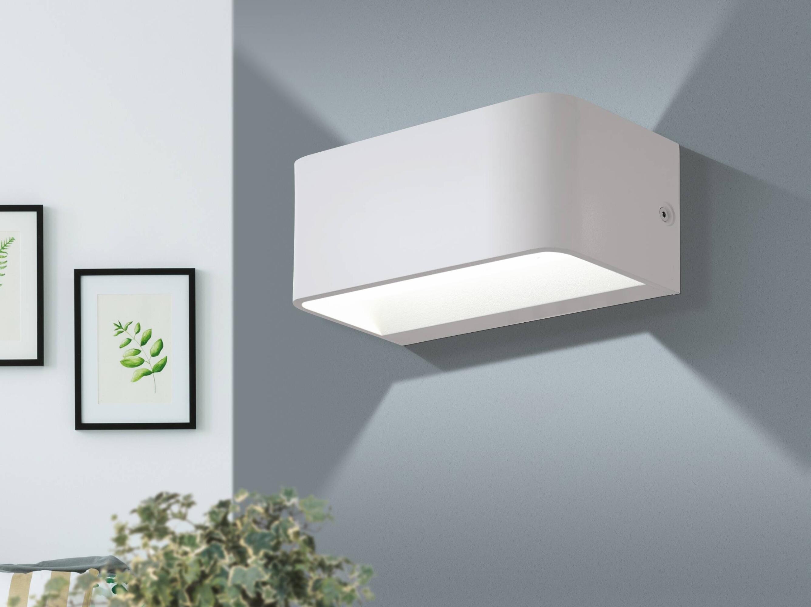 Candeeiro de parede LED SANIA 10W 1100LM IP20 BRANCO - 2