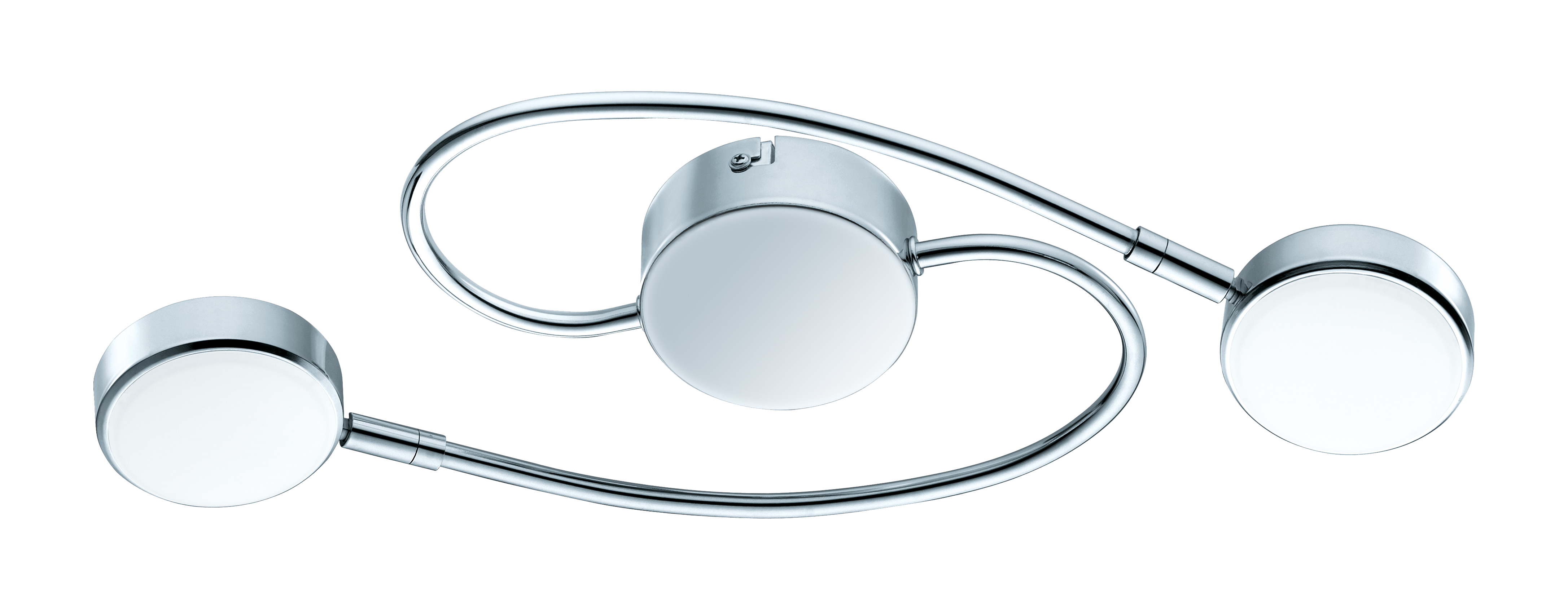 Plafón led salto 10.8w cromo