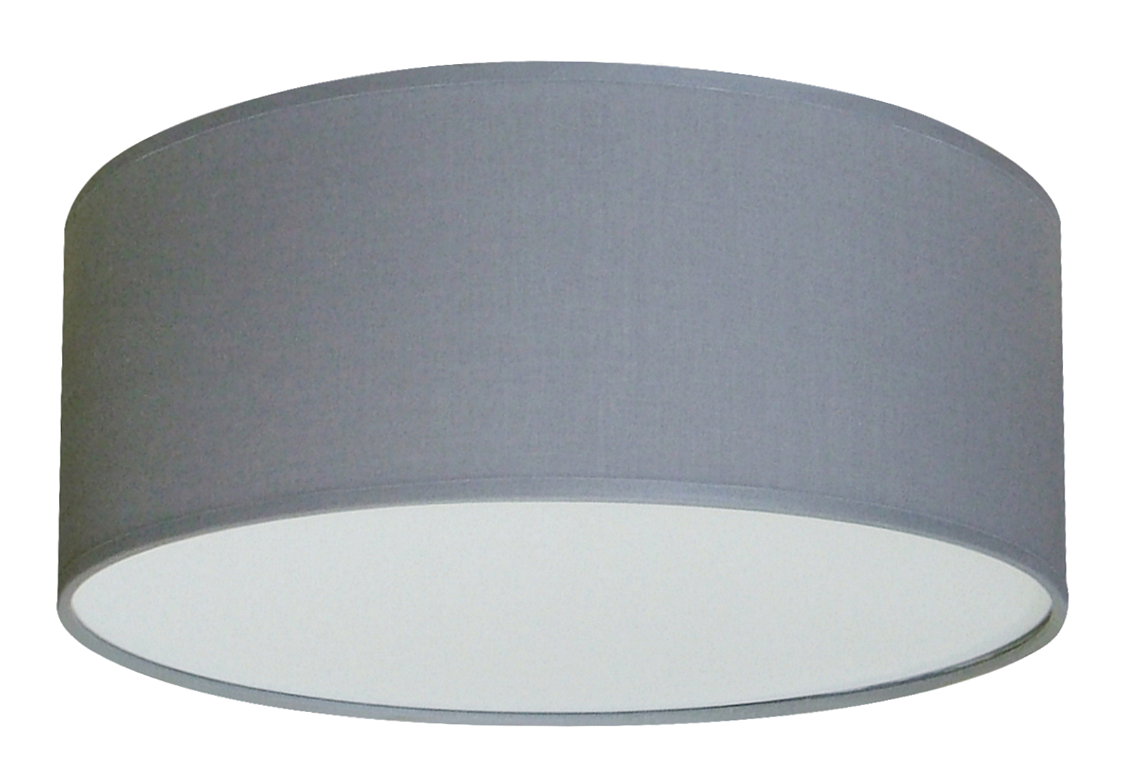 Plafón inspire nicole 2 luces d30 gris