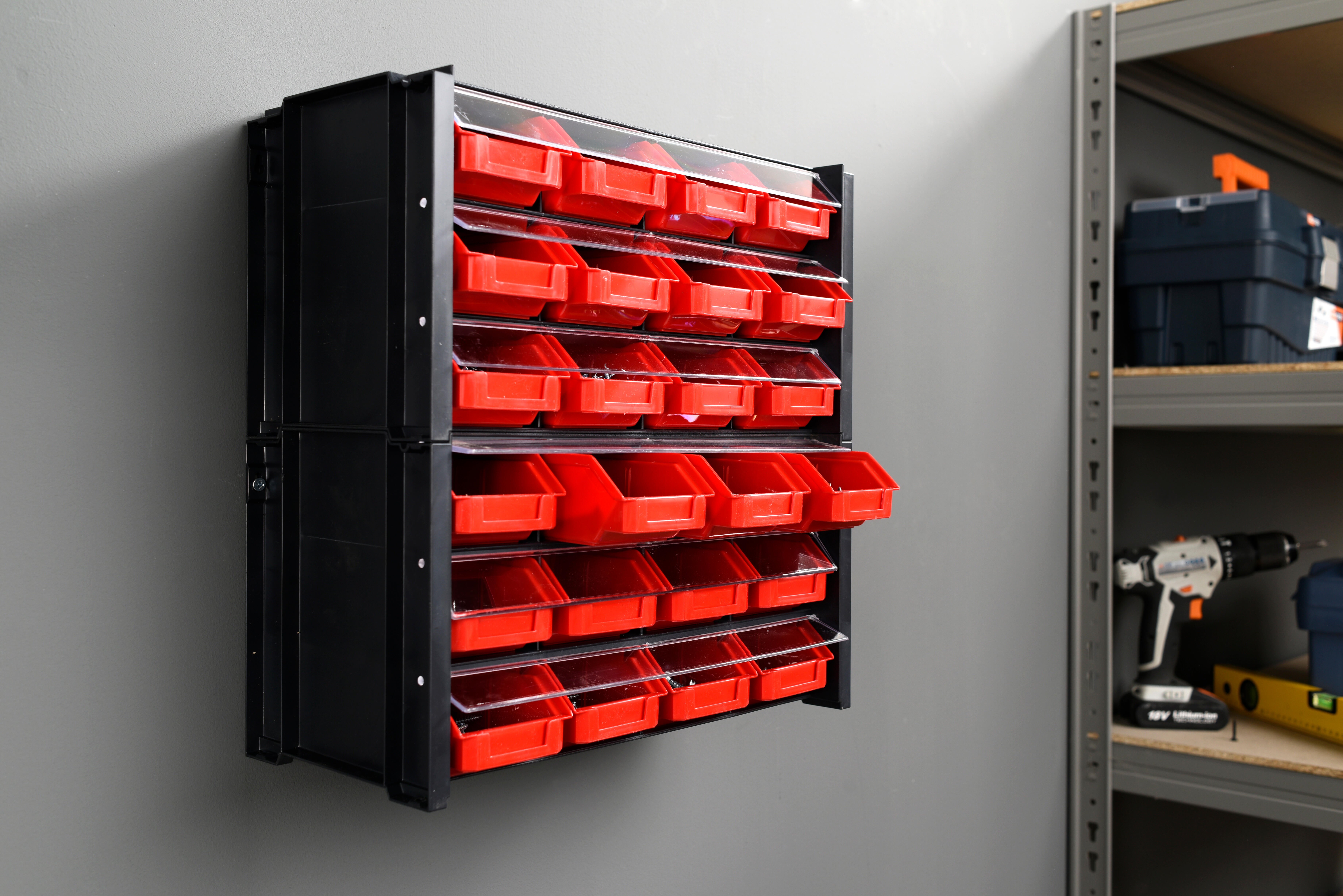 Módulo organizador empilhável com 12 divisões 19x36x17 cm Tayg - 15